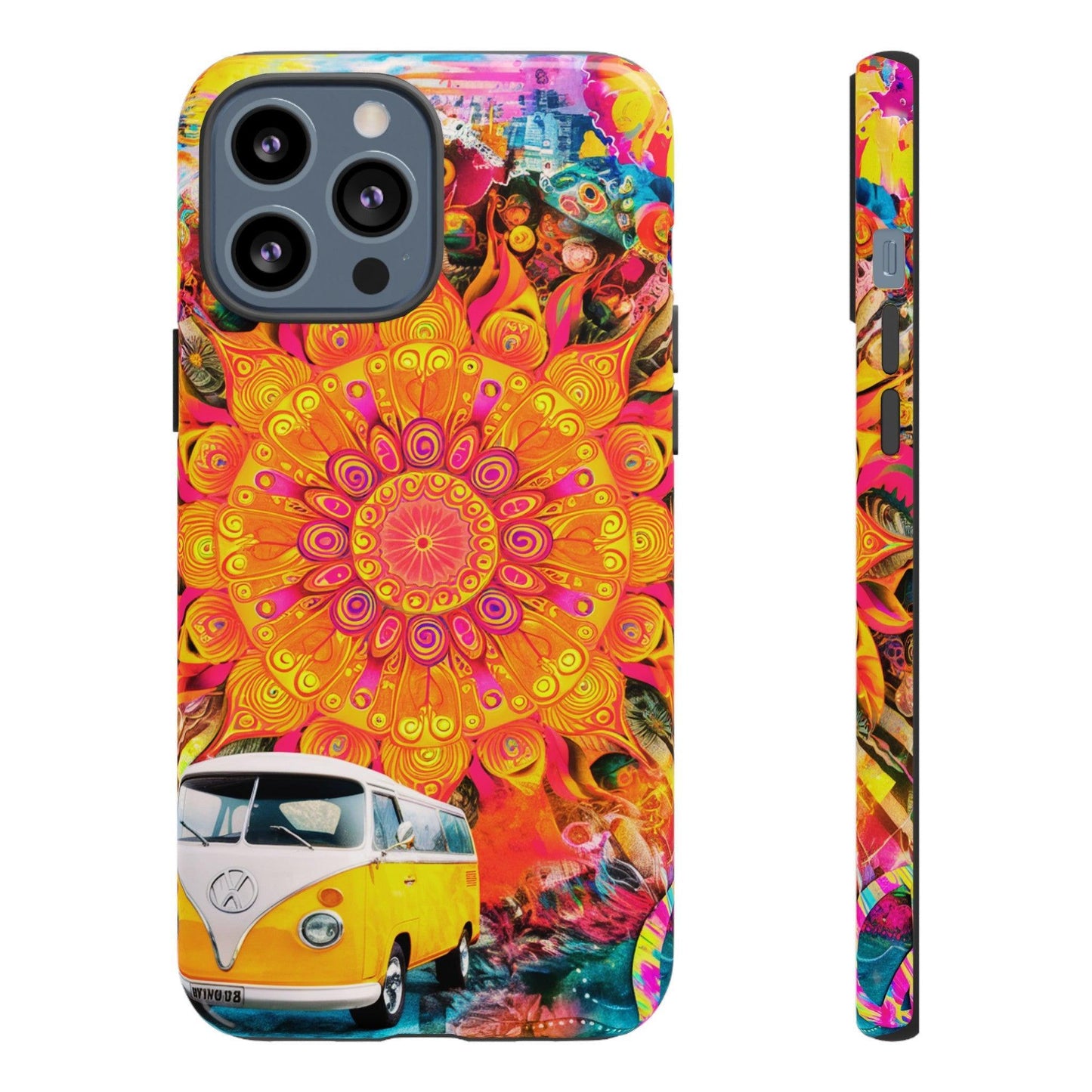 Tough Phone Case :" Eclectic Elegance Phone Case Collection" ( Hippie Style patterns)