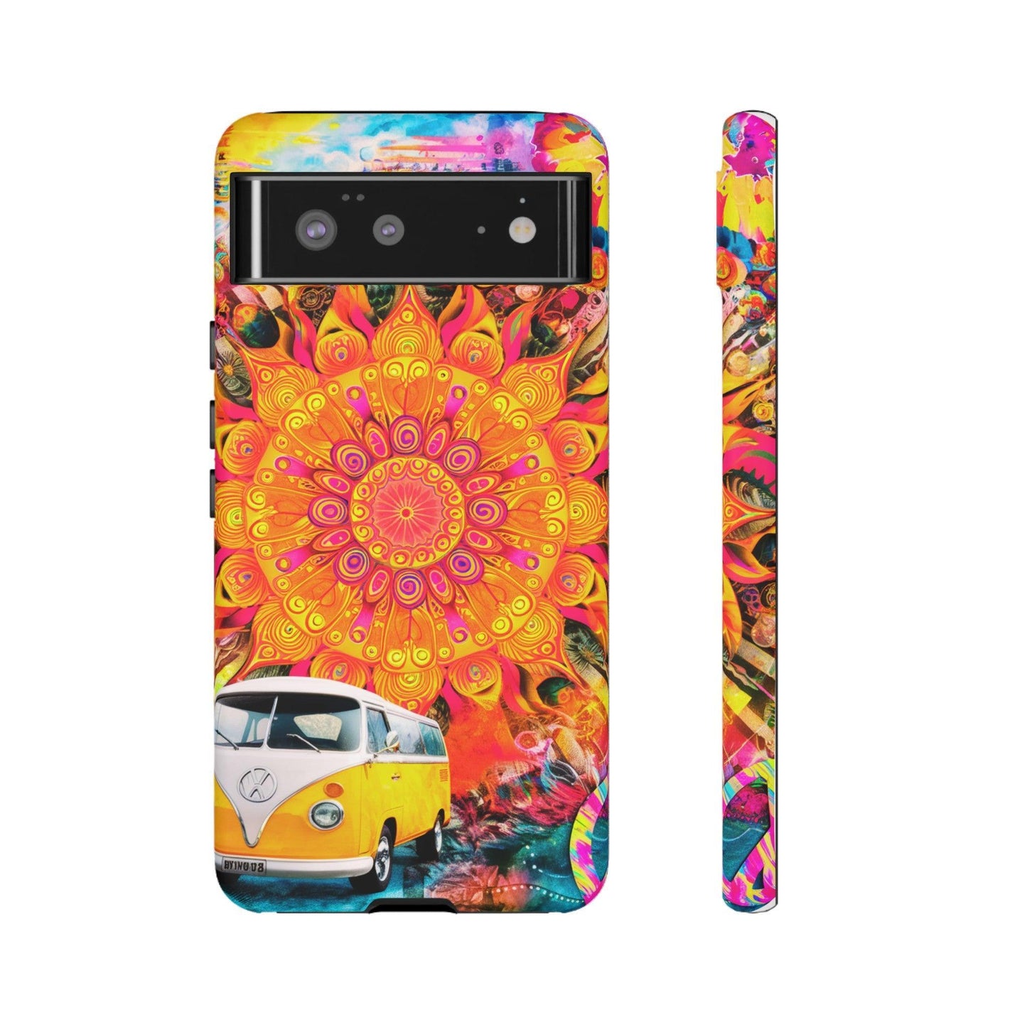 Tough Phone Case :" Eclectic Elegance Phone Case Collection" ( Hippie Style patterns)