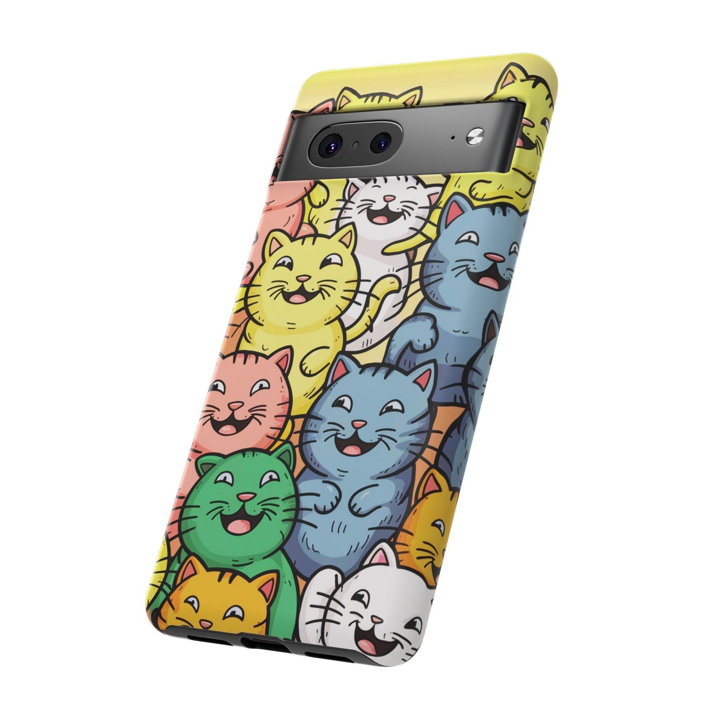 Cat Lovers Collection Tough Cellphone Case - Cosmic Creations by Karen