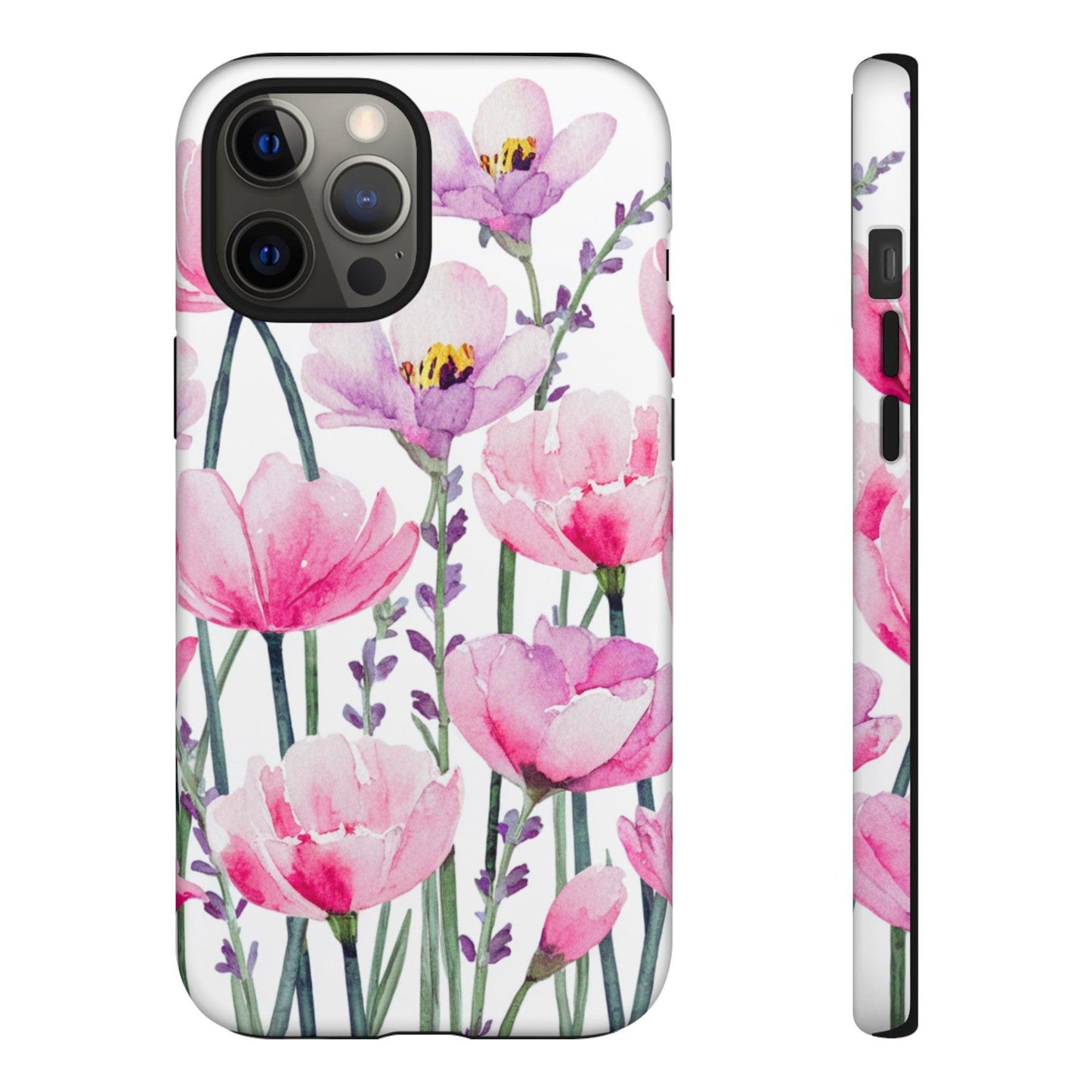 Tough Cellphone Case :" Eclectic Elegance Phone Case Collection" ( Floral patterns)