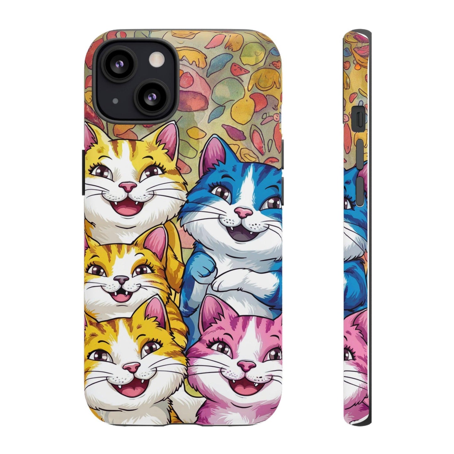 Cat Lovers Collection Tough Cellphone Case - Cosmic Creations by Karen