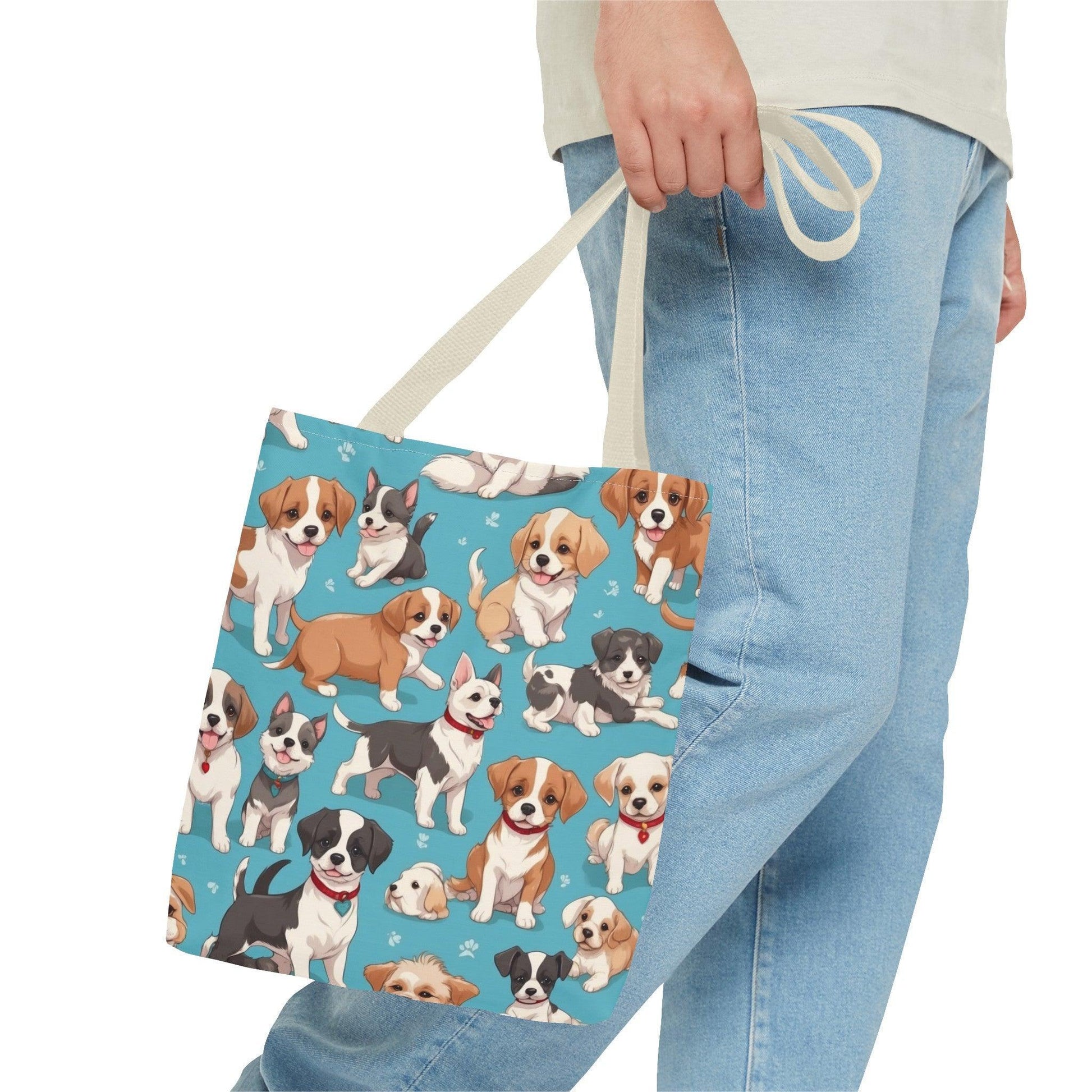 Doggone Cute Tote Bag | Perfect for carrying all your essentials, shopping, beach, work, school, collegue, perfect gift for dog lovers - Cosmic Creations by Karen