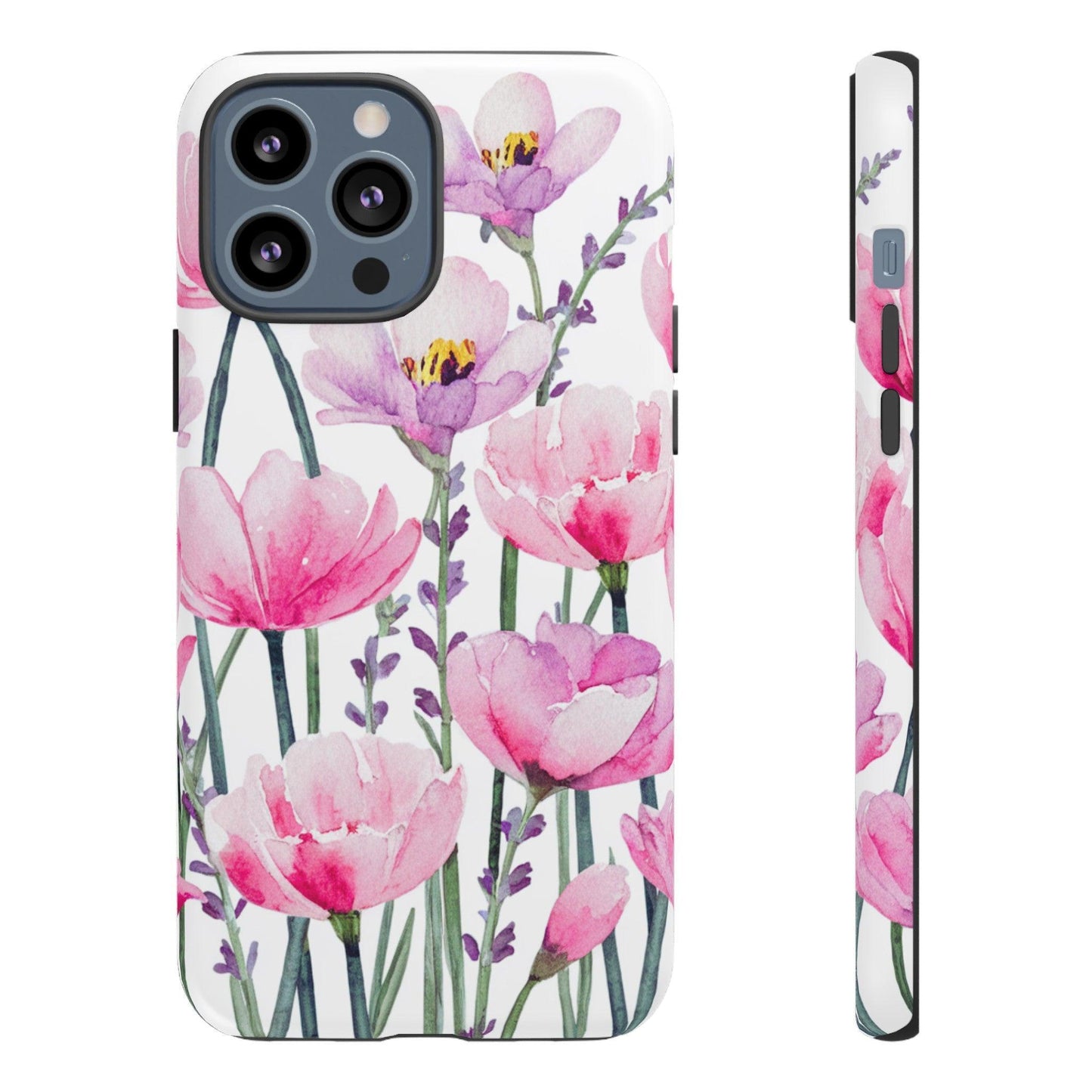 Tough Cellphone Case :" Eclectic Elegance Phone Case Collection" ( Floral patterns)