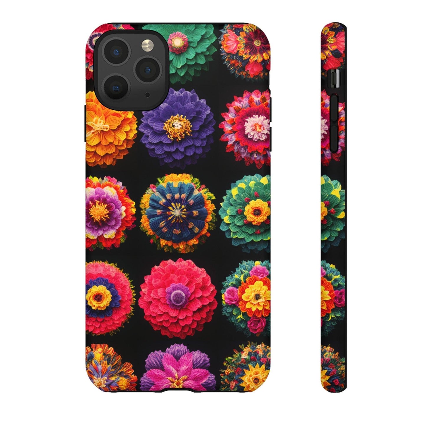 Tough Cellphone Case :" Eclectic Elegance Phone Case Collection" ( Floral patterns)