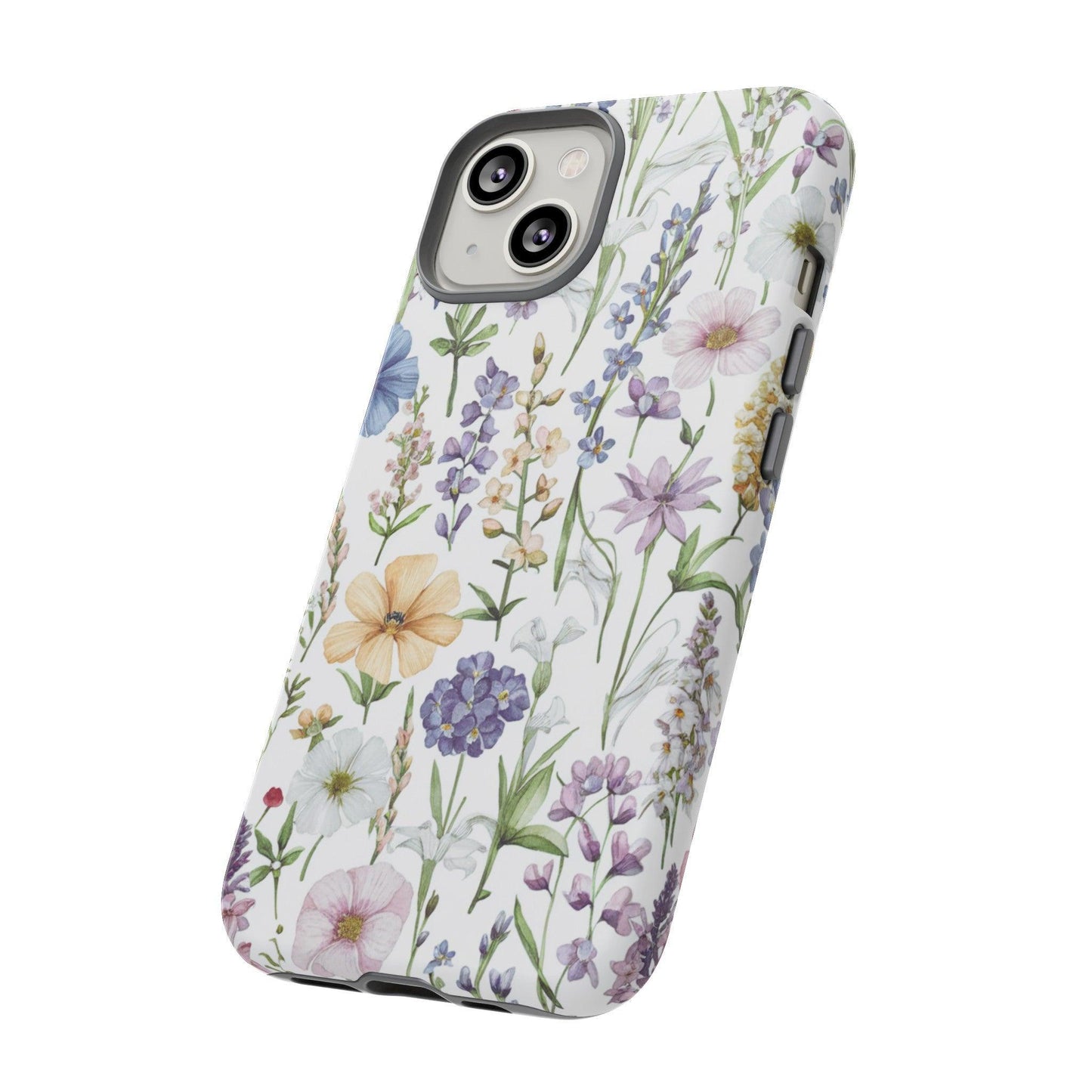 Tough Cellphone Case :" Eclectic Elegance Phone Case Collection" ( Floral patterns)