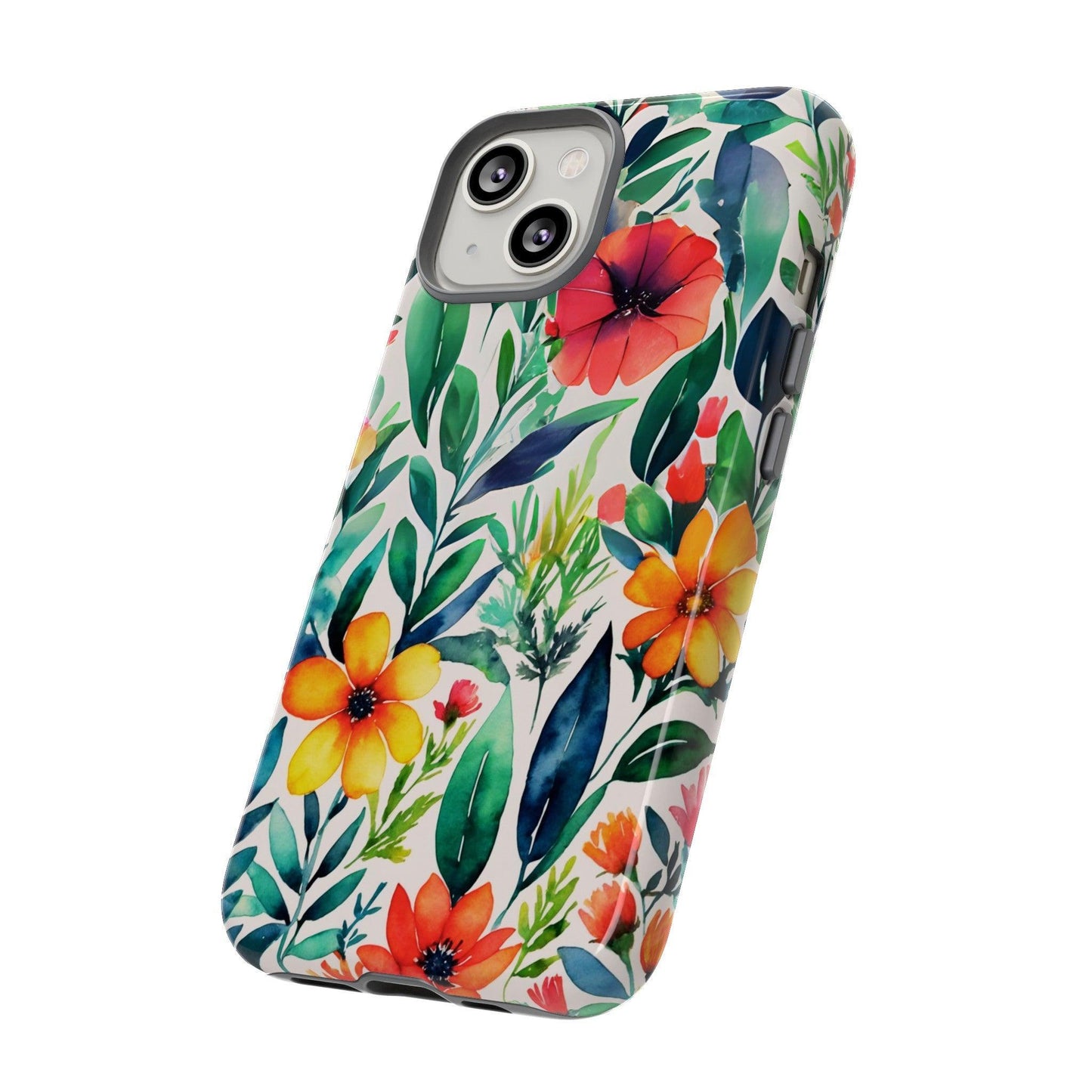 Tough Cellphone Case :" Eclectic Elegance Phone Case Collection" ( Floral patterns)