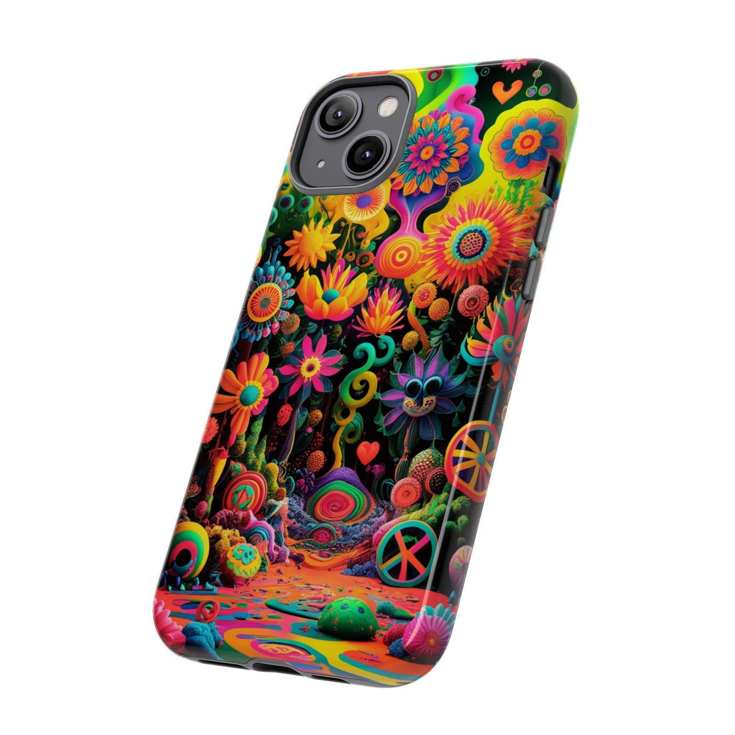 Tough Phone Case :" Eclectic Elegance Phone Case Collection" ( Hippie Style patterns)