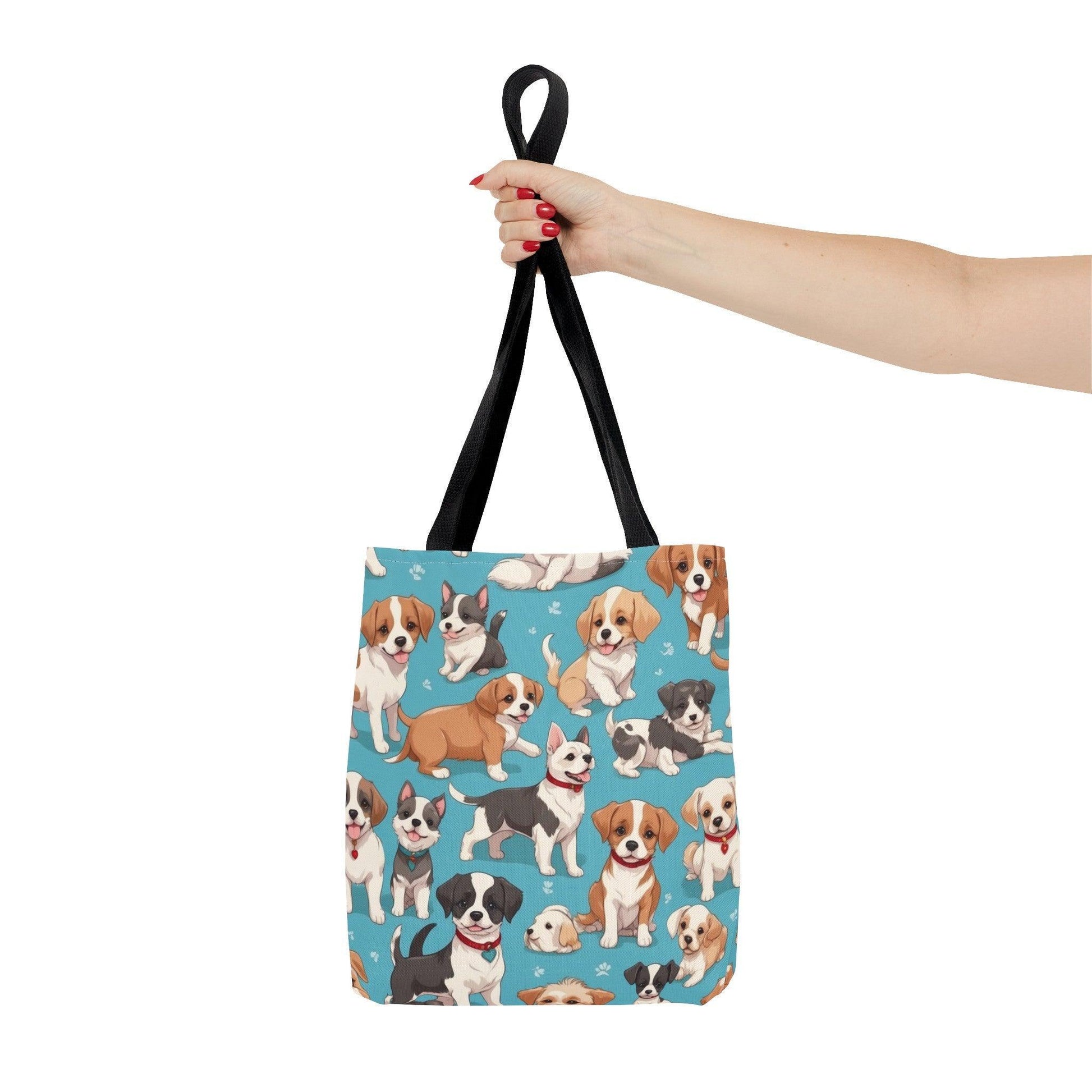 Doggone Cute Tote Bag | Perfect for carrying all your essentials, shopping, beach, work, school, collegue, perfect gift for dog lovers - Cosmic Creations by Karen