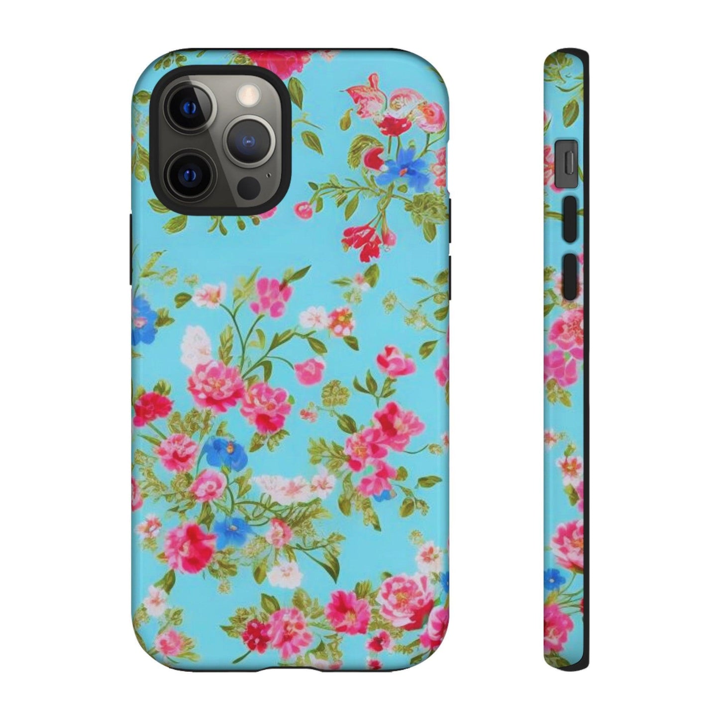 Tough Cellphone Case :" Eclectic Elegance Phone Case Collection" ( Floral patterns)