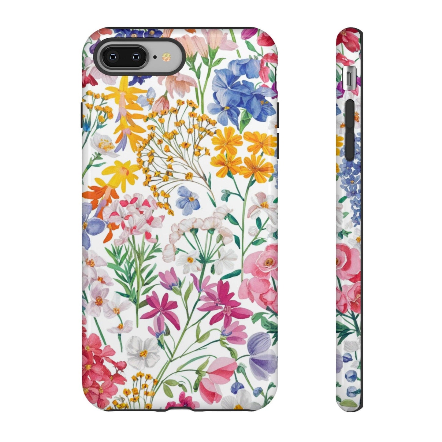 Tough Cellphone Case :" Eclectic Elegance Phone Case Collection" ( Floral patterns)