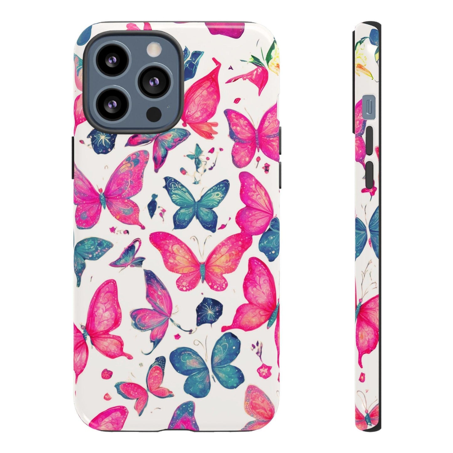 Tough Cellphone Case :" Eclectic Elegance Phone Case Collection" ( Hearts patterns)