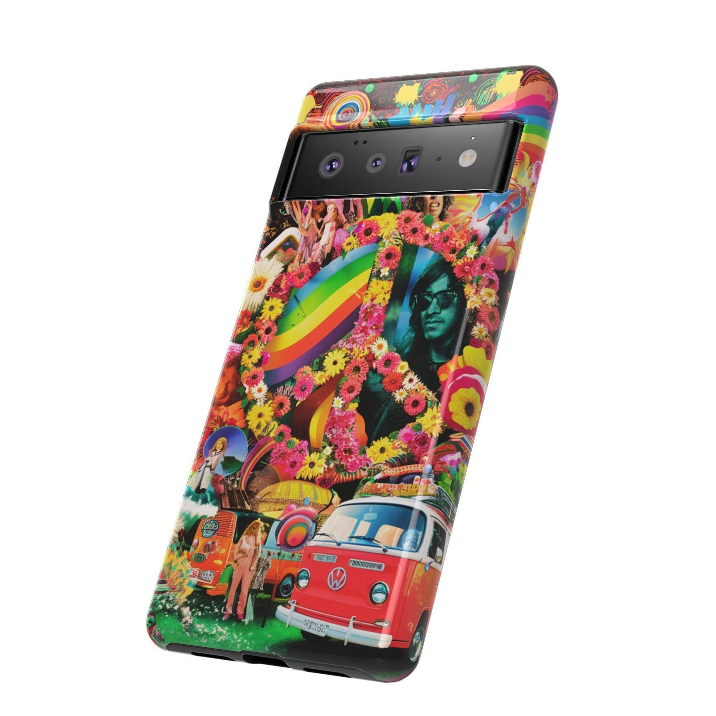 Tough Phone Case :" Eclectic Elegance Phone Case Collection" ( Hippie Style patterns)