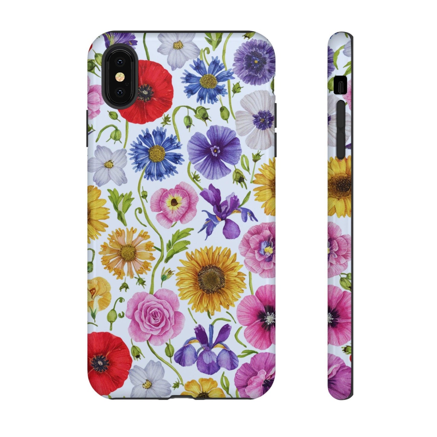 Tough Cellphone Case :" Eclectic Elegance Phone Case Collection" ( Floral patterns)