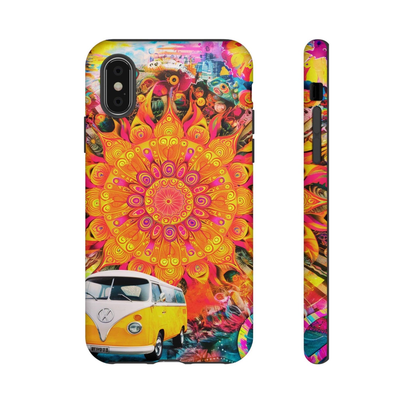 Tough Phone Case :" Eclectic Elegance Phone Case Collection" ( Hippie Style patterns)