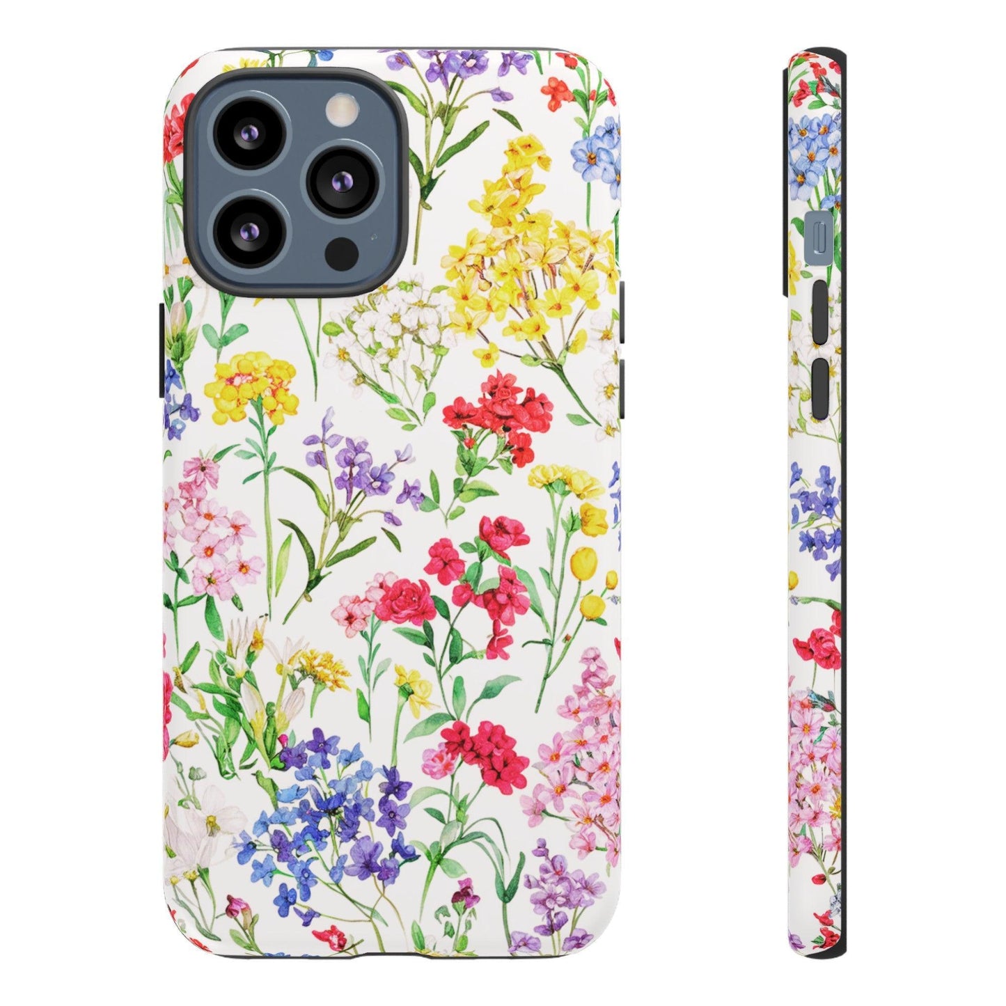 Tough Cellphone Case :" Eclectic Elegance Phone Case Collection" ( Floral patterns)