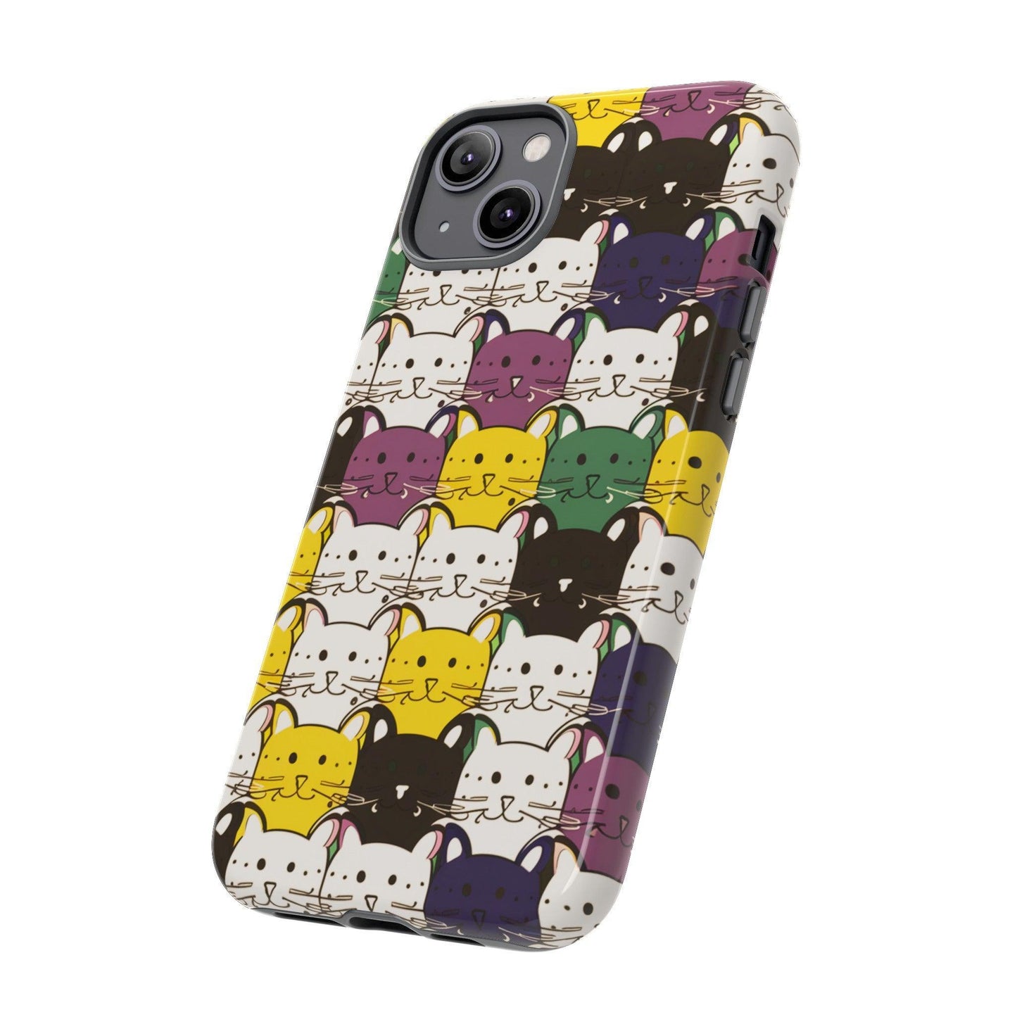 Cat Lovers Collection Tough Cellphone Case - Cosmic Creations by Karen