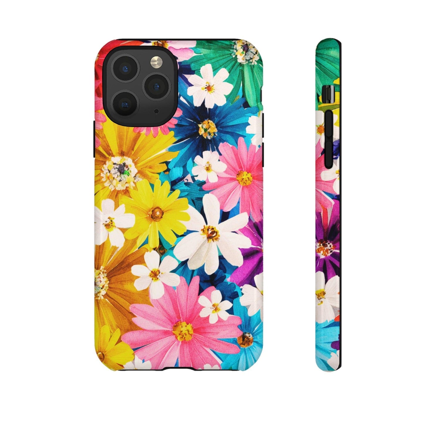 Tough Cellphone Case :" Eclectic Elegance Phone Case Collection" ( Floral patterns)