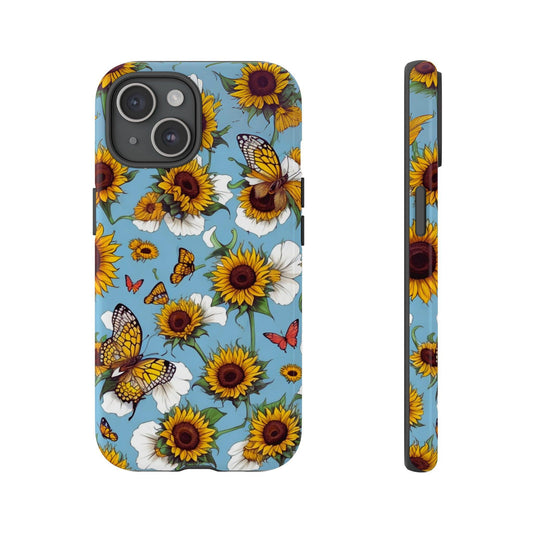 Tough Cellphone Case :" Eclectic Elegance Phone Case Collection" ( Floral patterns)