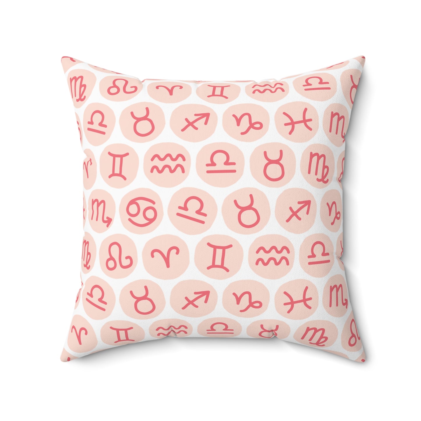 Square Pillow Astrology Symbols Design