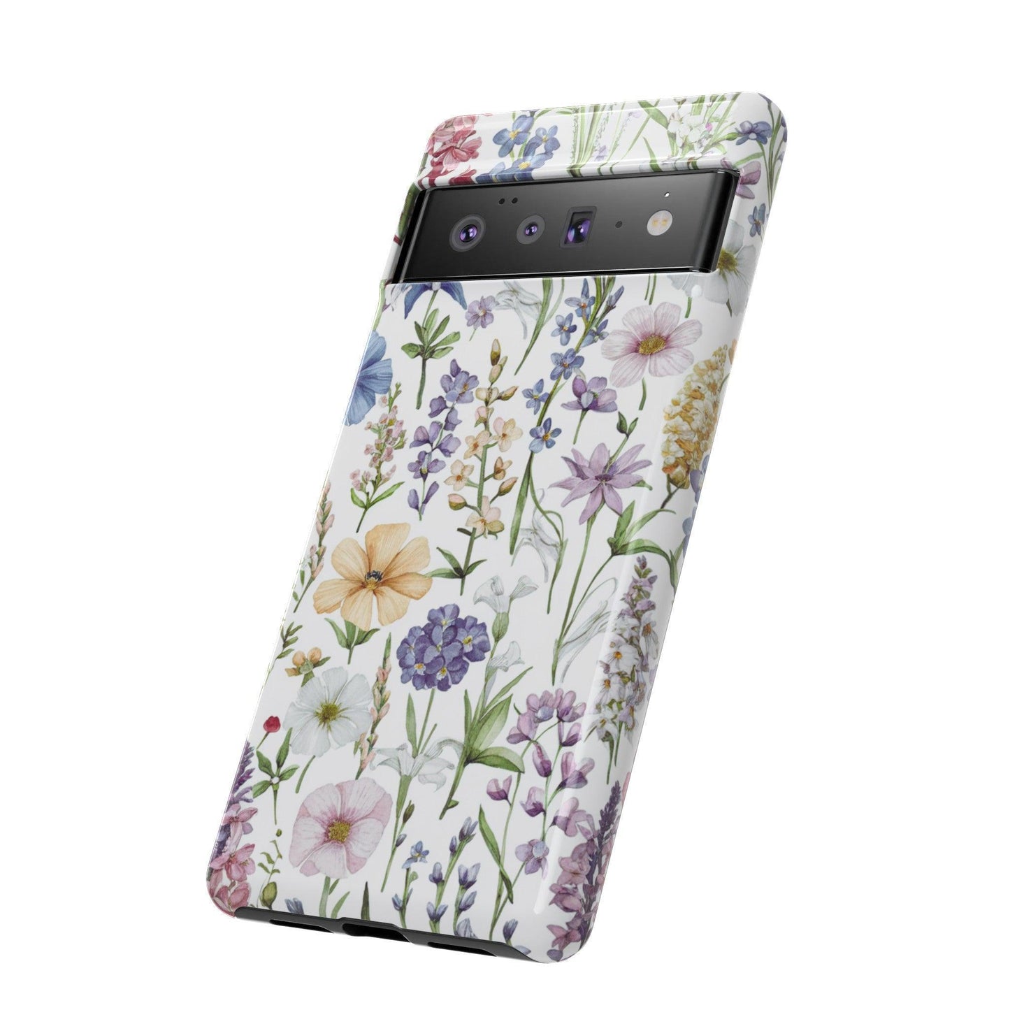 Tough Cellphone Case :" Eclectic Elegance Phone Case Collection" ( Floral patterns)