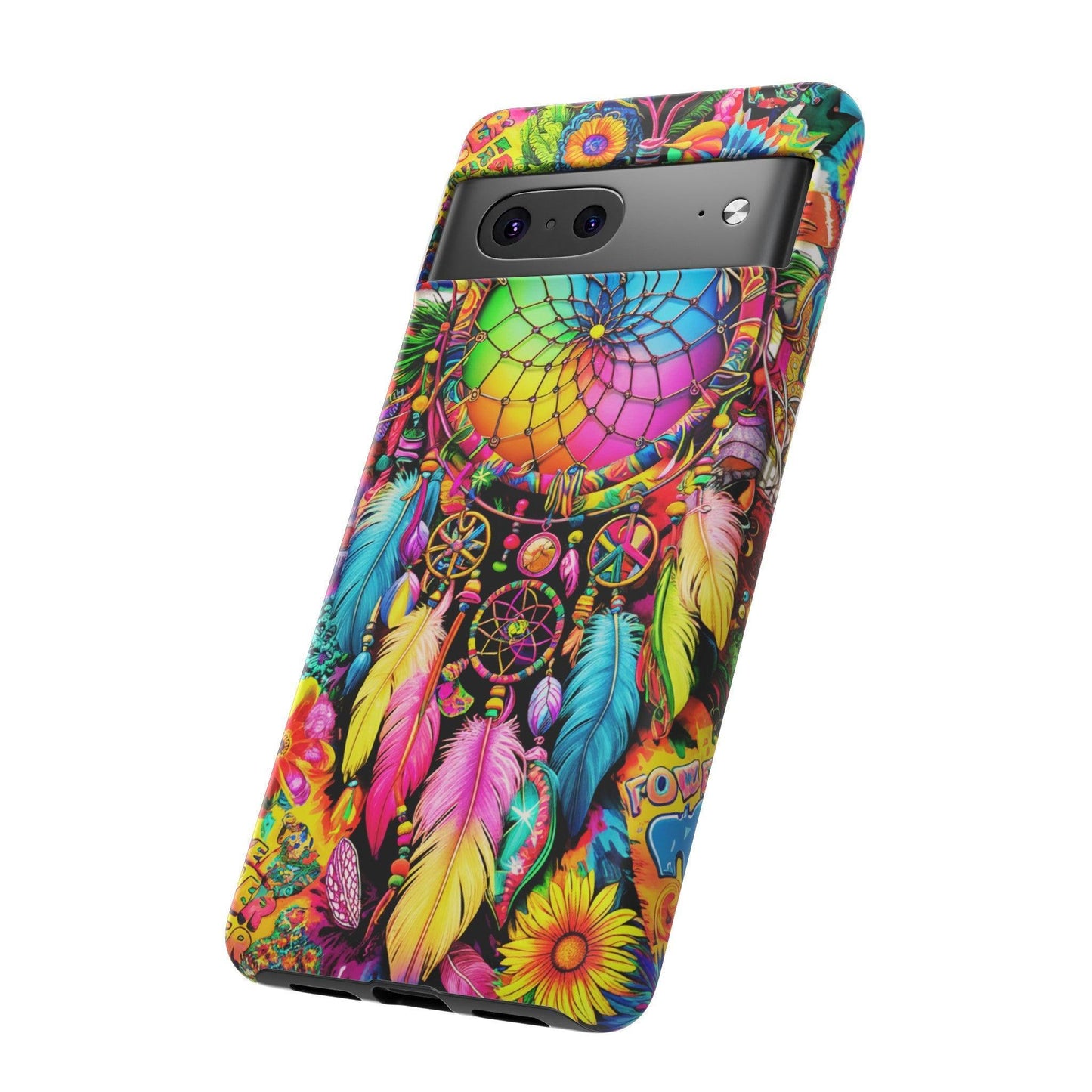 Tough Phone Case :" Eclectic Elegance Phone Case Collection" ( Hippie Style patterns)