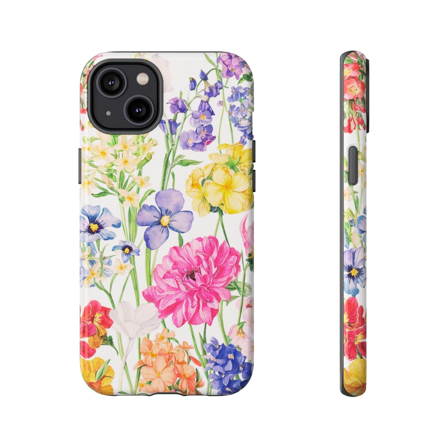 Tough Cellphone Case :" Eclectic Elegance Phone Case Collection" ( Floral patterns)