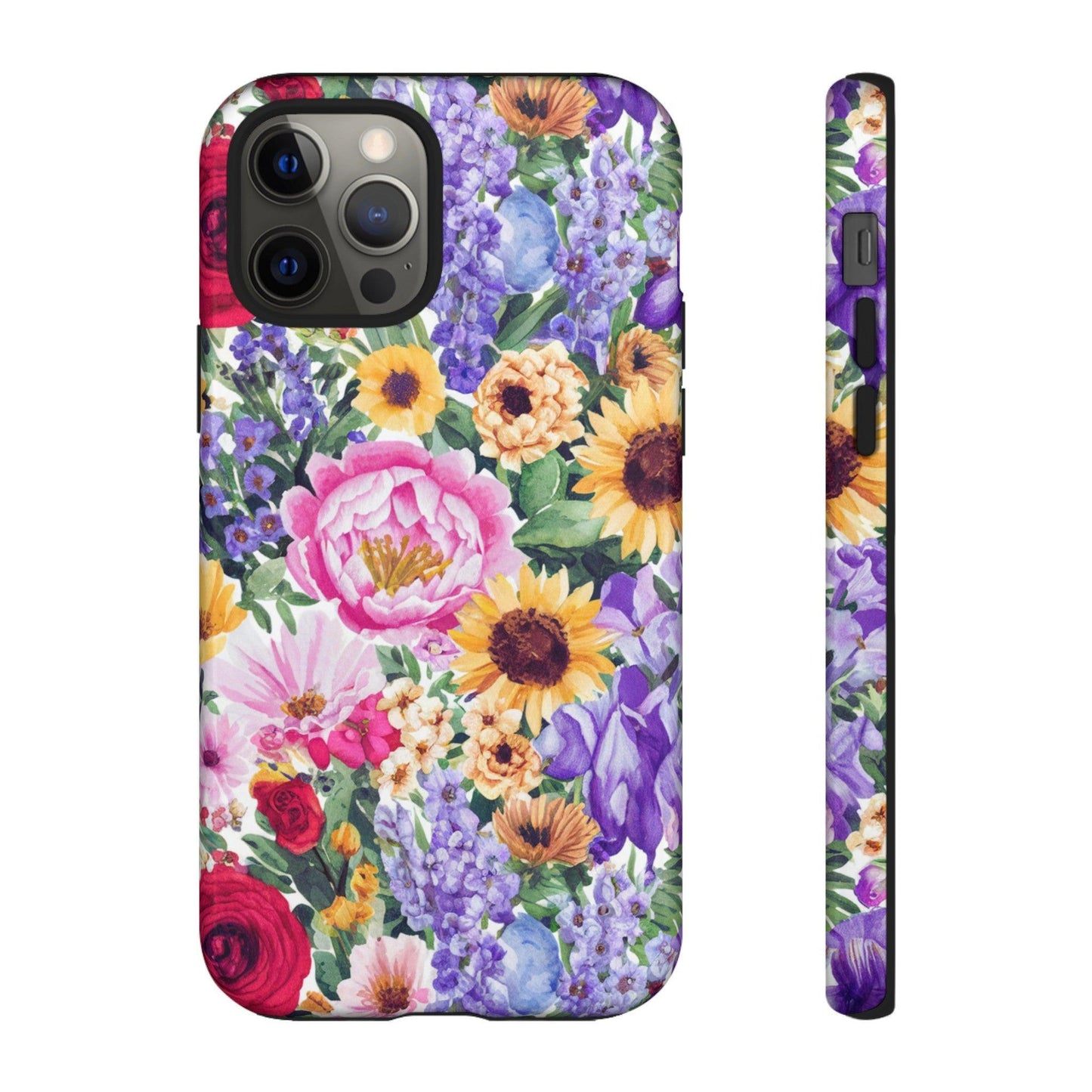 Tough Cellphone Case :" Eclectic Elegance Phone Case Collection" ( Floral patterns)