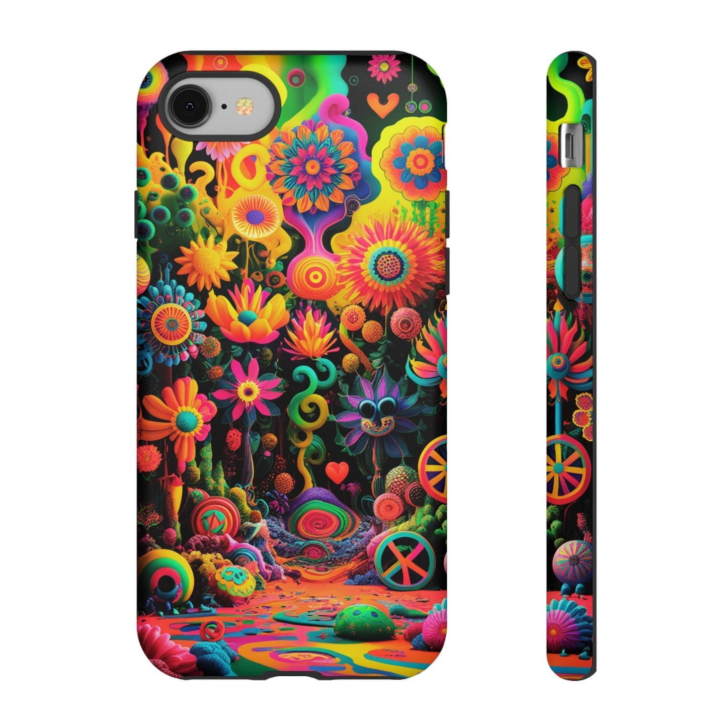 Tough Phone Case :" Eclectic Elegance Phone Case Collection" ( Hippie Style patterns)