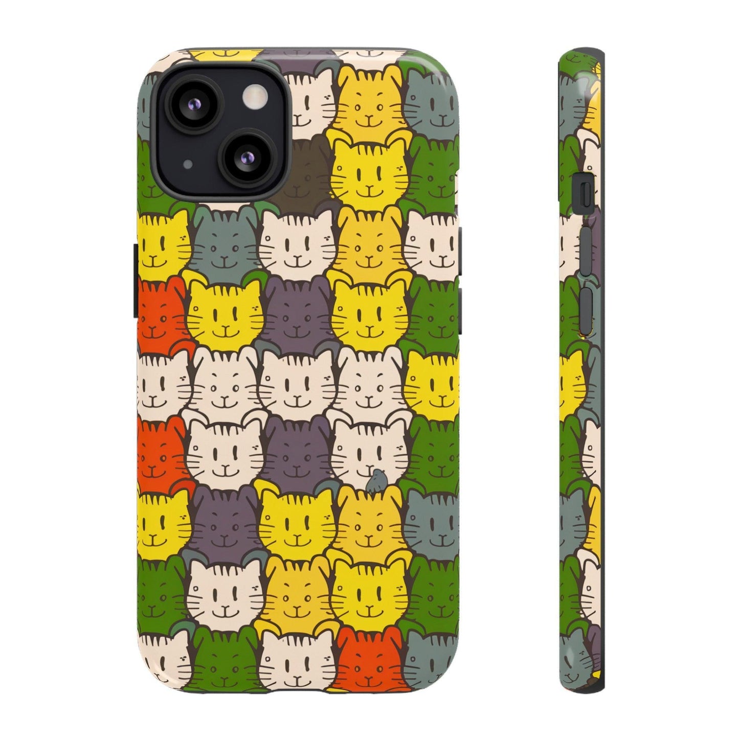 Cat Lovers Collection Tough Cellphone Case - Cosmic Creations by Karen