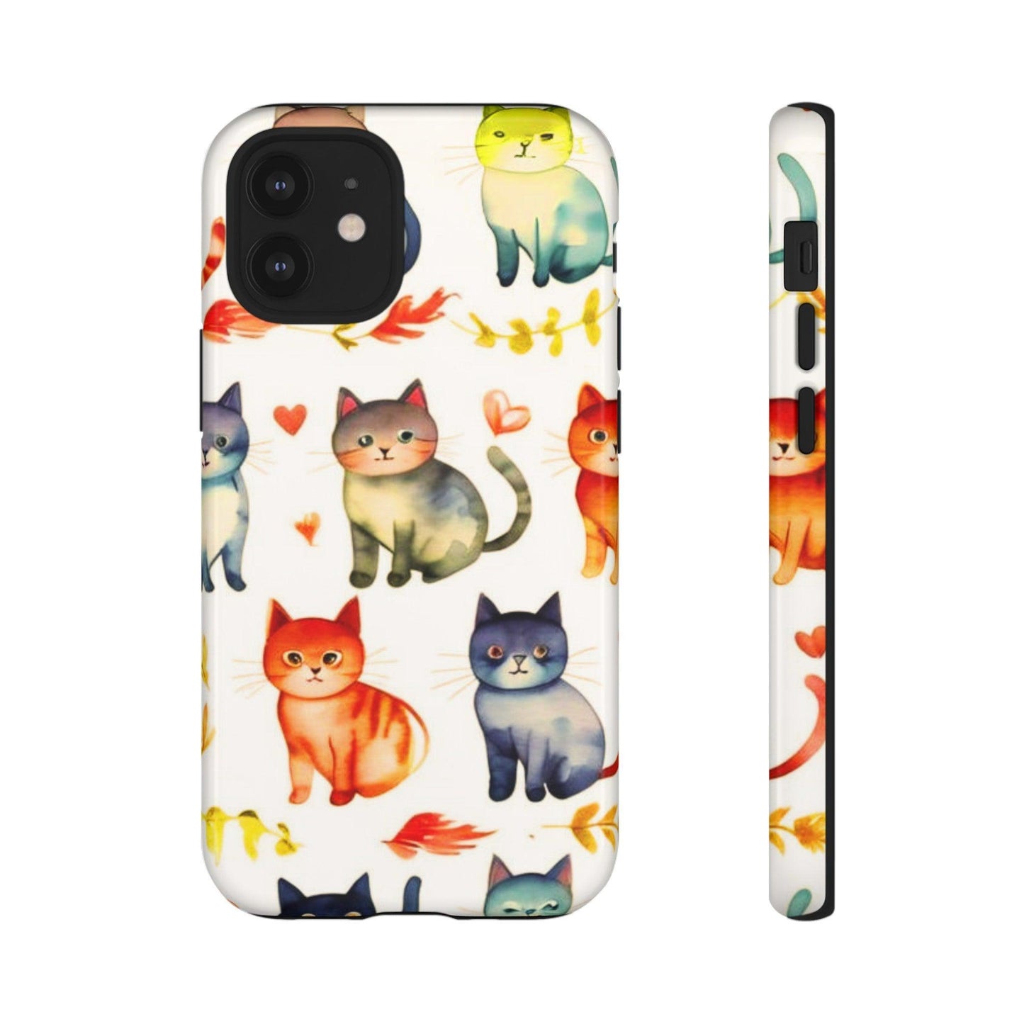 Cat Lovers Collection Tough Cellphone Case - Cosmic Creations by Karen