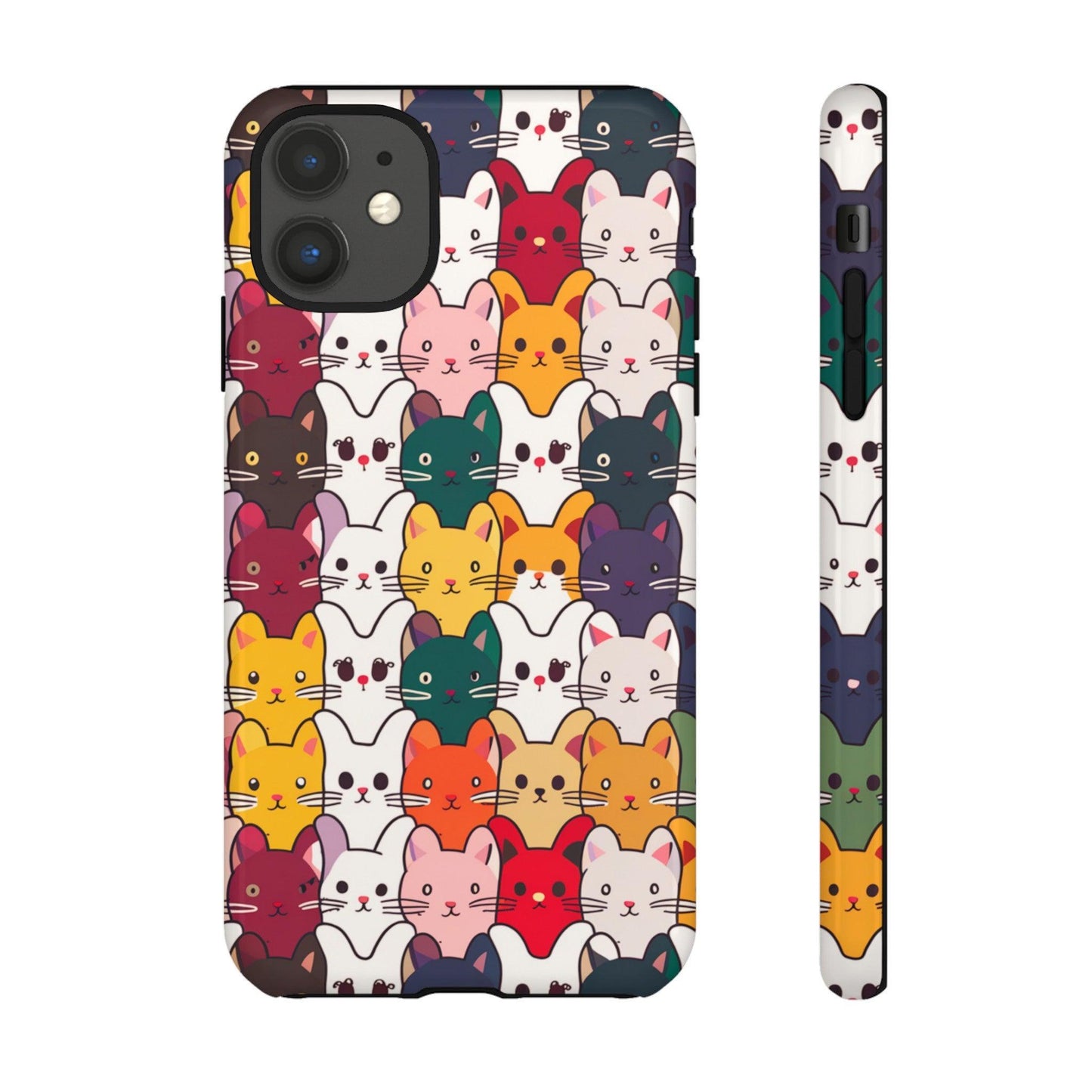 Cat Lovers Collection Tough Cellphone Case - Cosmic Creations by Karen