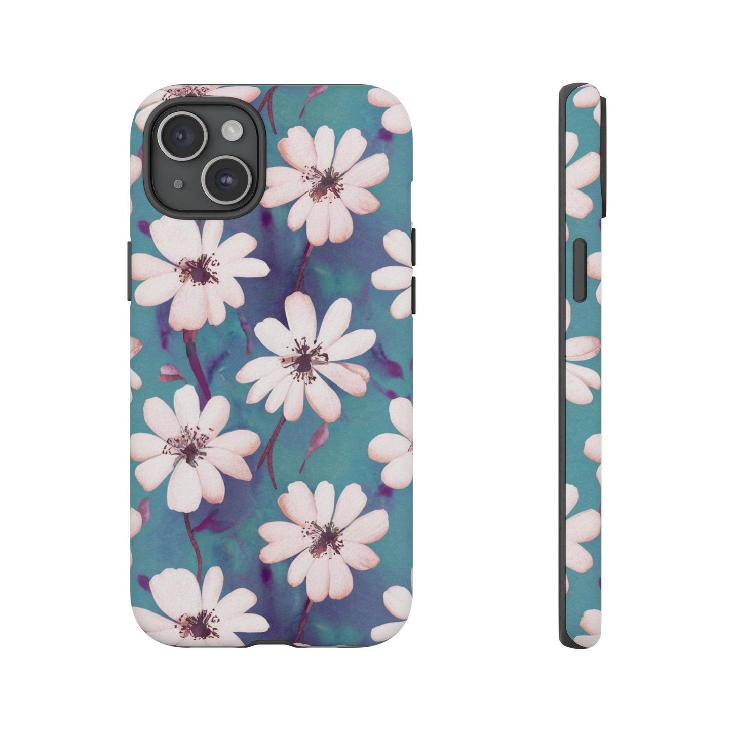 Tough Cellphone Case :" Eclectic Elegance Phone Case Collection" ( Floral patterns)