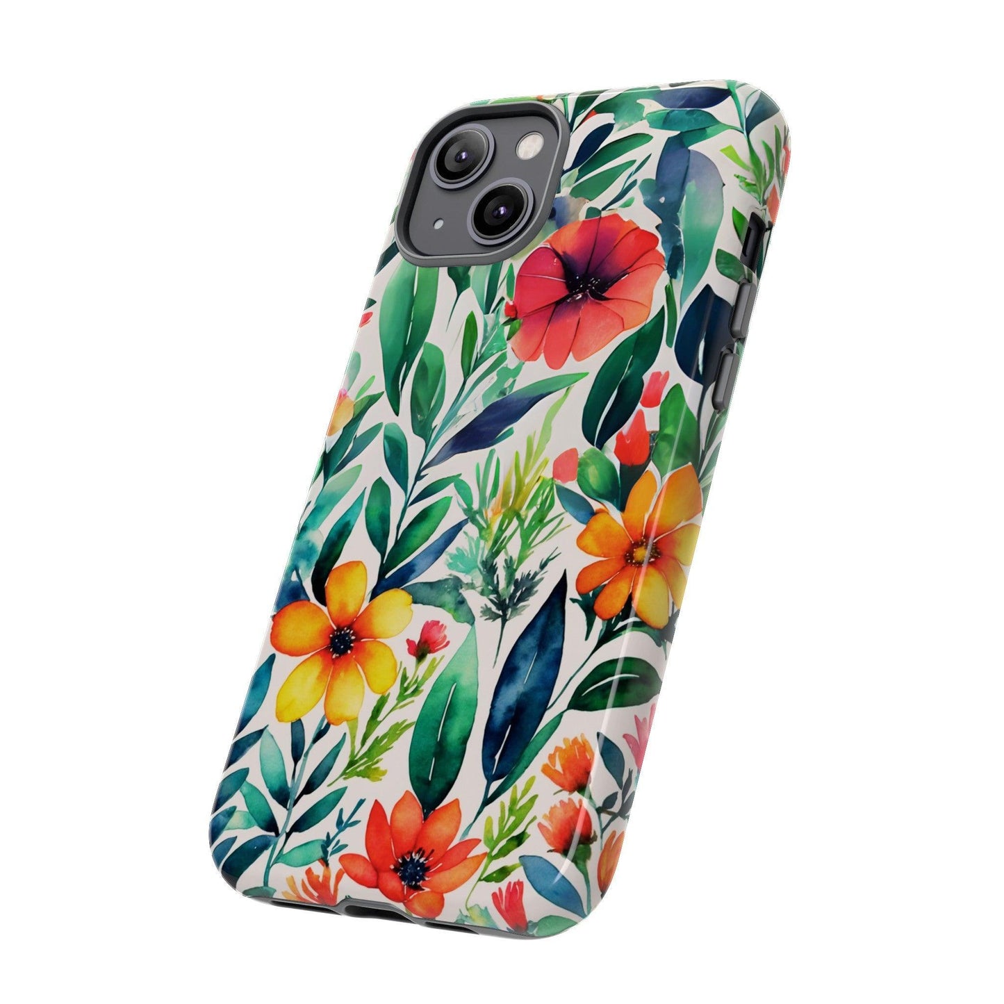 Tough Cellphone Case :" Eclectic Elegance Phone Case Collection" ( Floral patterns)