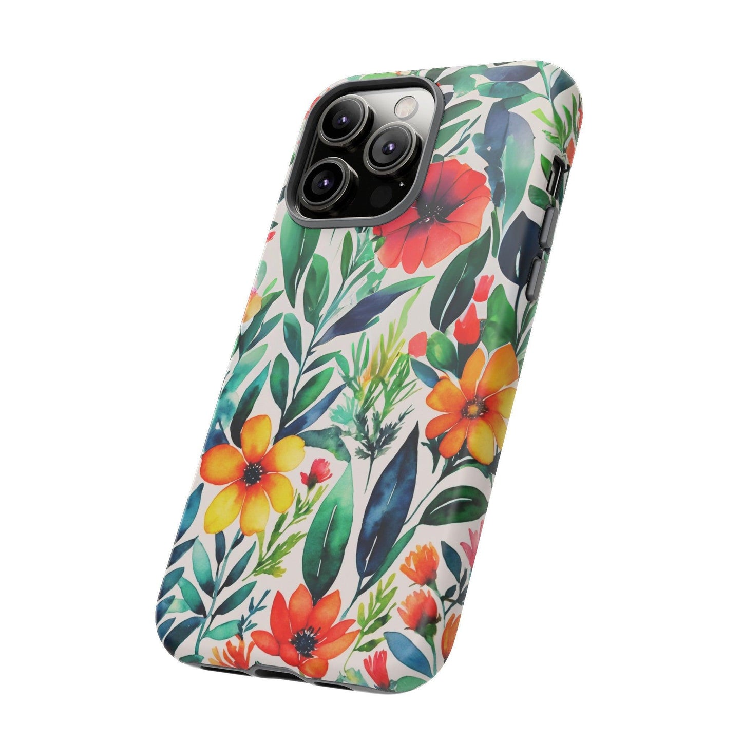 Tough Cellphone Case :" Eclectic Elegance Phone Case Collection" ( Floral patterns)