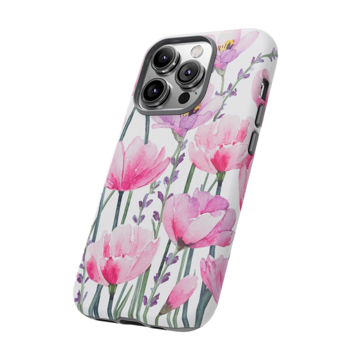 Tough Cellphone Case :" Eclectic Elegance Phone Case Collection" ( Floral patterns)