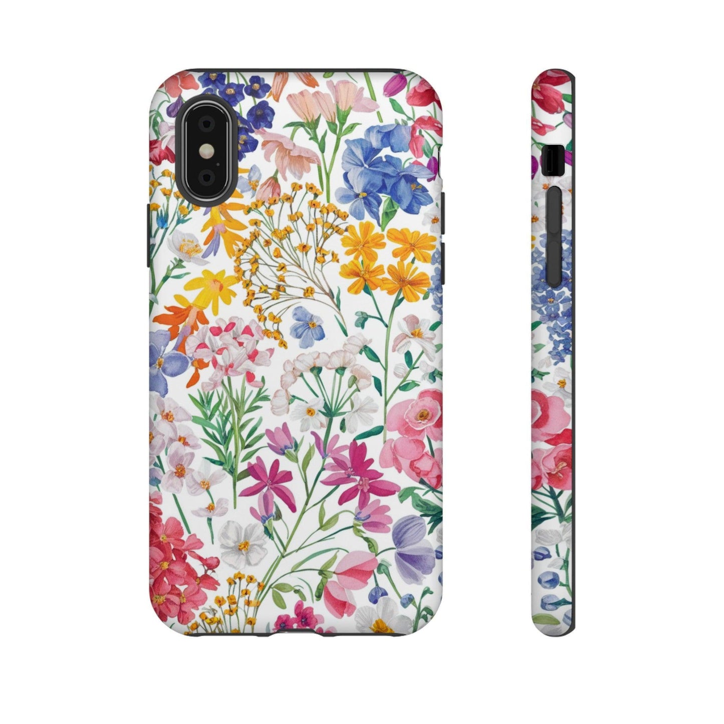 Tough Cellphone Case :" Eclectic Elegance Phone Case Collection" ( Floral patterns)