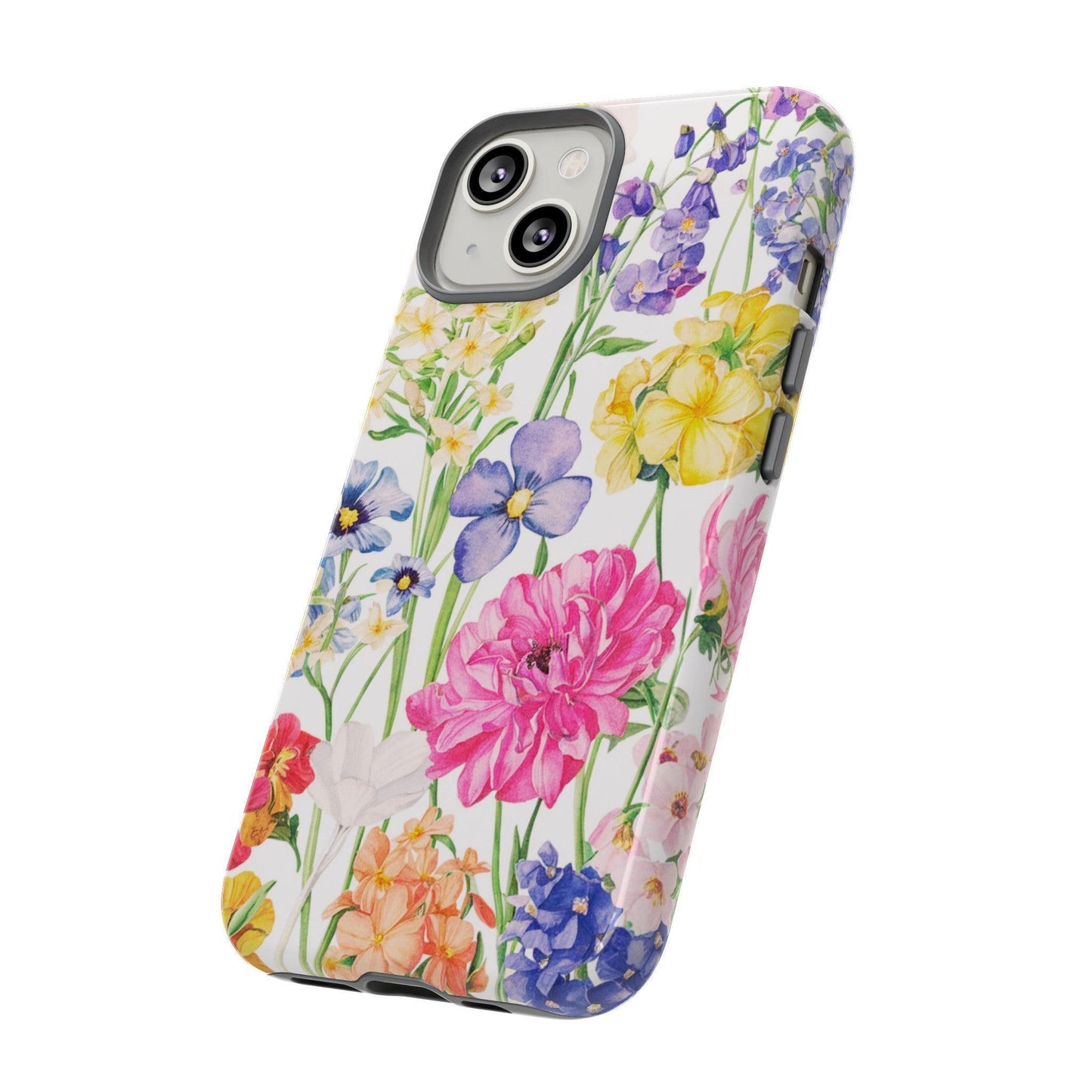 Tough Cellphone Case :" Eclectic Elegance Phone Case Collection" ( Floral patterns)