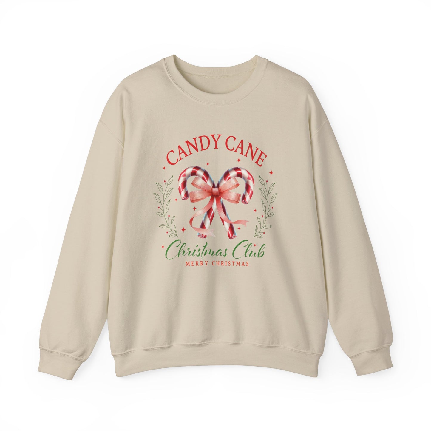 Christmas  Candy Cane Unisex Crewneck Sweatshirt