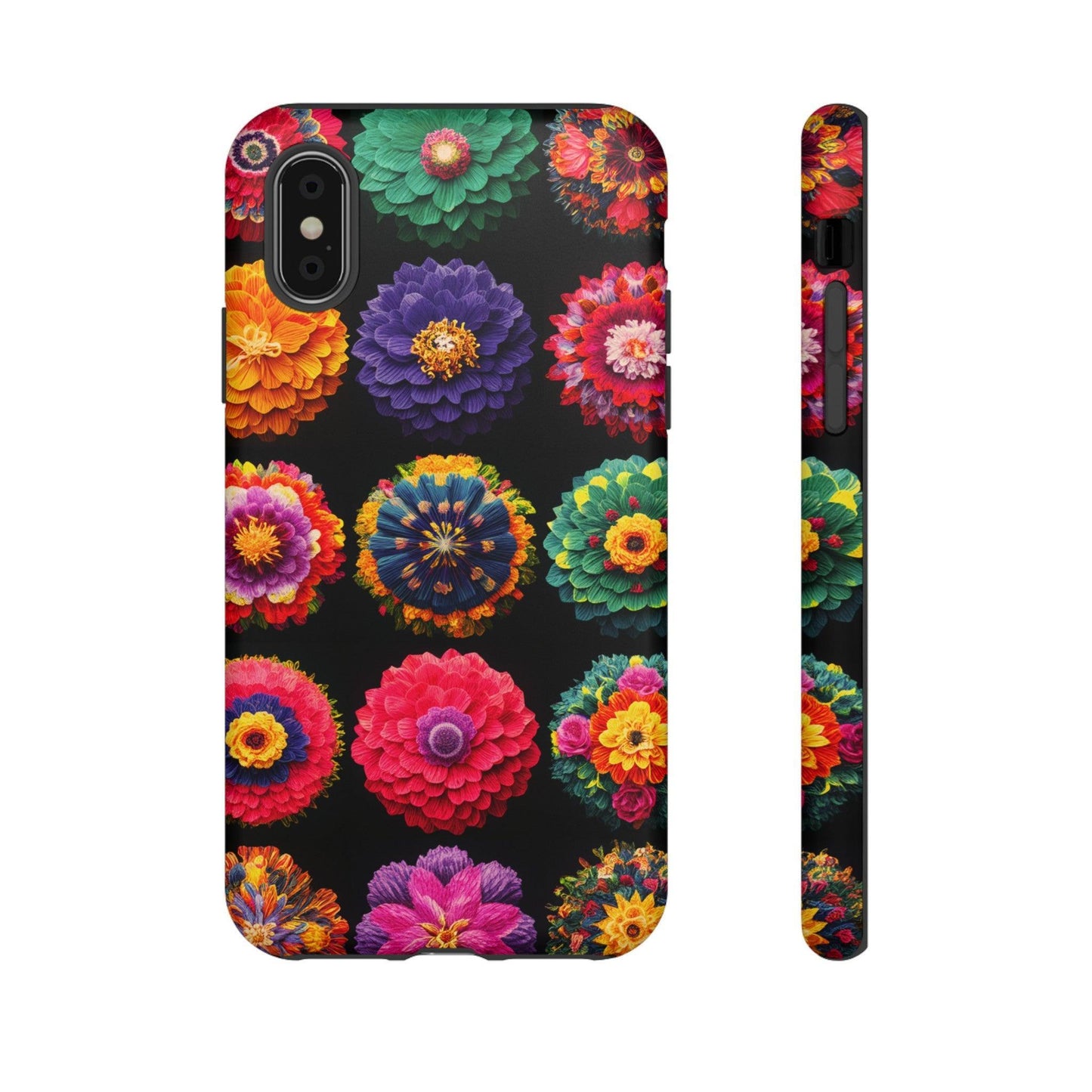 Tough Cellphone Case :" Eclectic Elegance Phone Case Collection" ( Floral patterns)