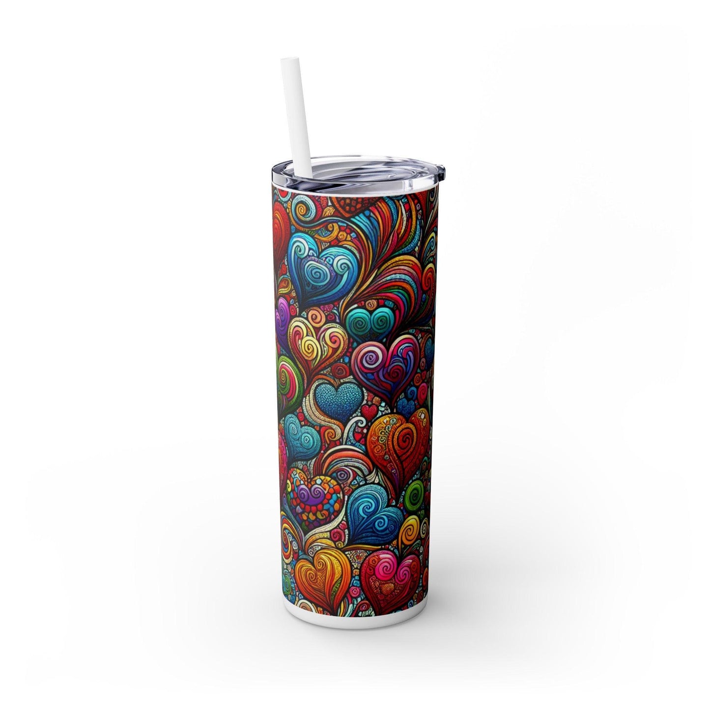 Whimsical Sips Skinny Tumbler Collectionr | Tumblerwith Straw, 20oz | keep your drinks hot for 12h and cold for 24h - Cosmic Creations by Karen