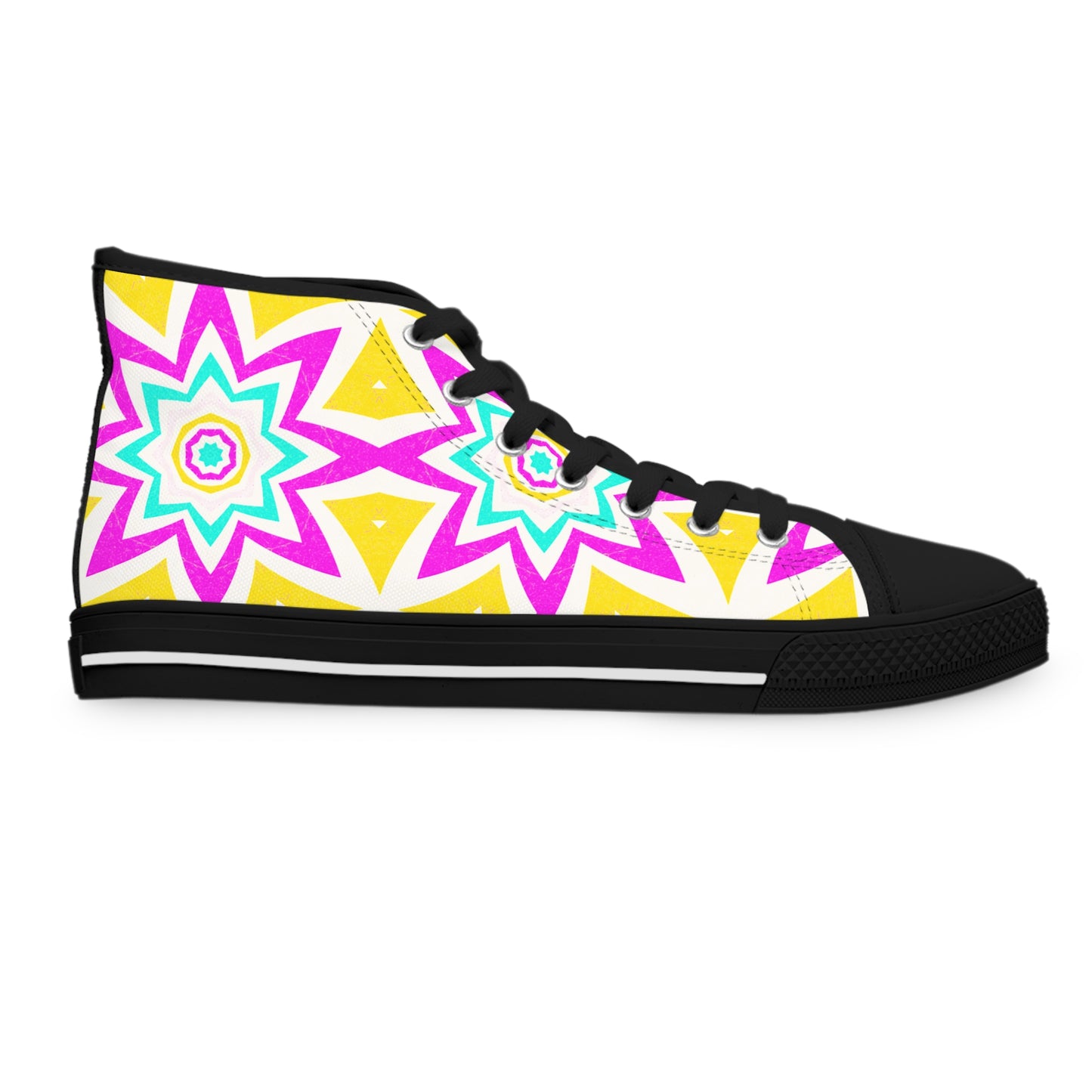 Awesome Abstract Design High Top Sneakers