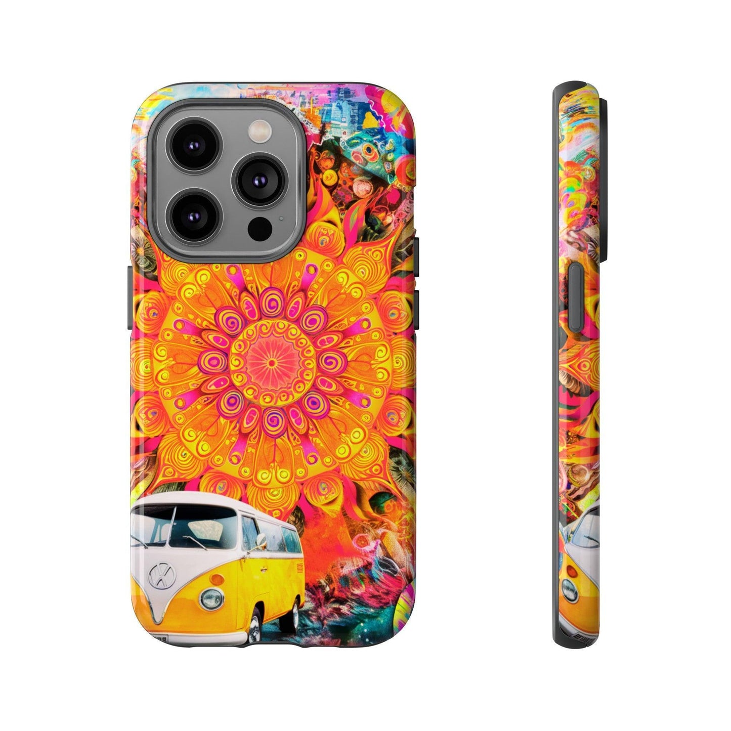 Tough Phone Case :" Eclectic Elegance Phone Case Collection" ( Hippie Style patterns)