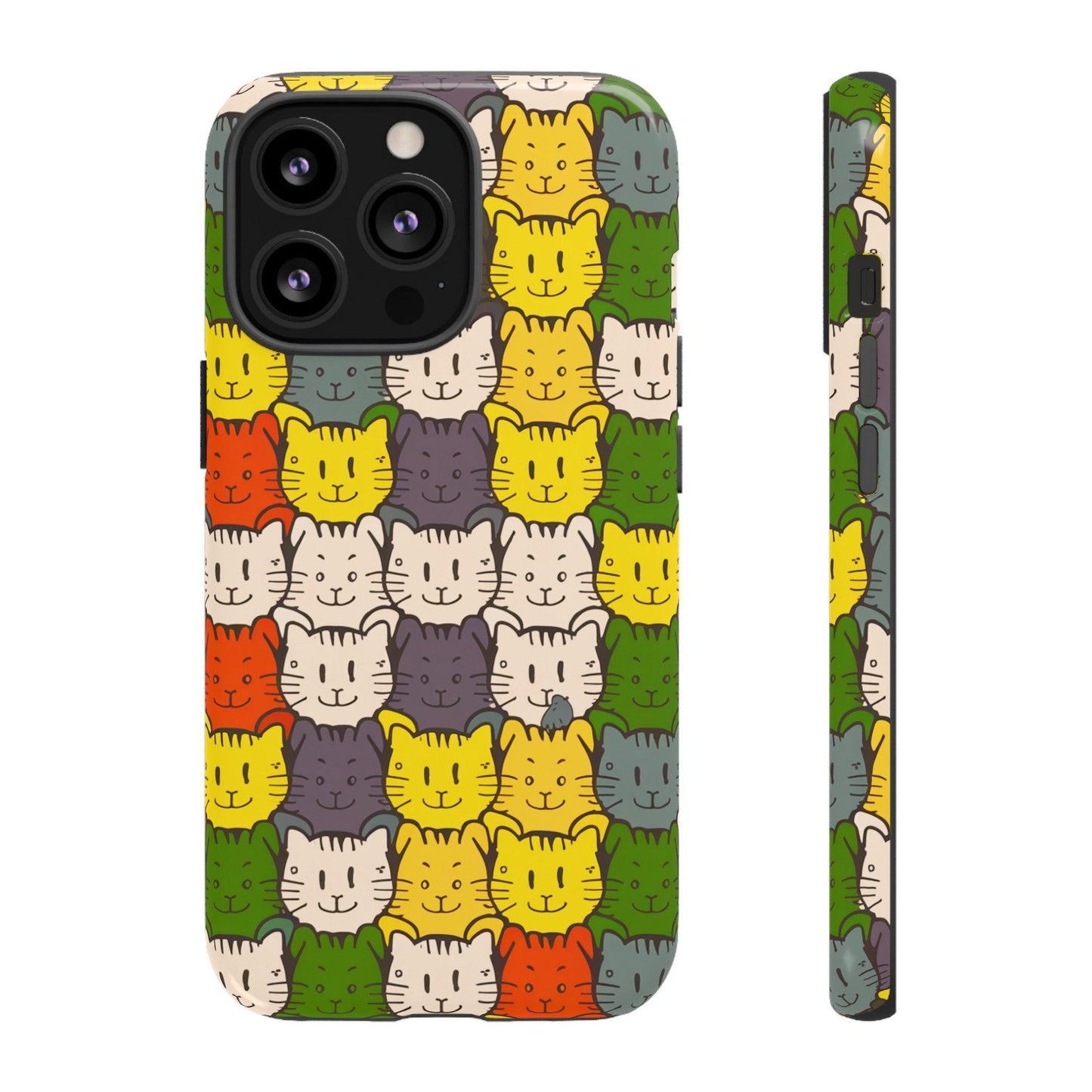 Cat Lovers Collection Tough Cellphone Case - Cosmic Creations by Karen