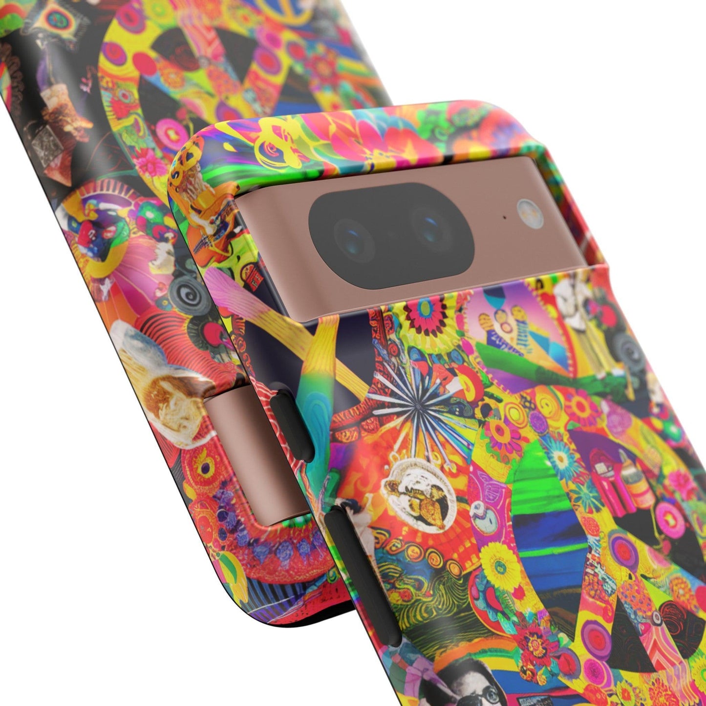 Tough Phone Case :" Eclectic Elegance Phone Case Collection" ( Hippie Style patterns)