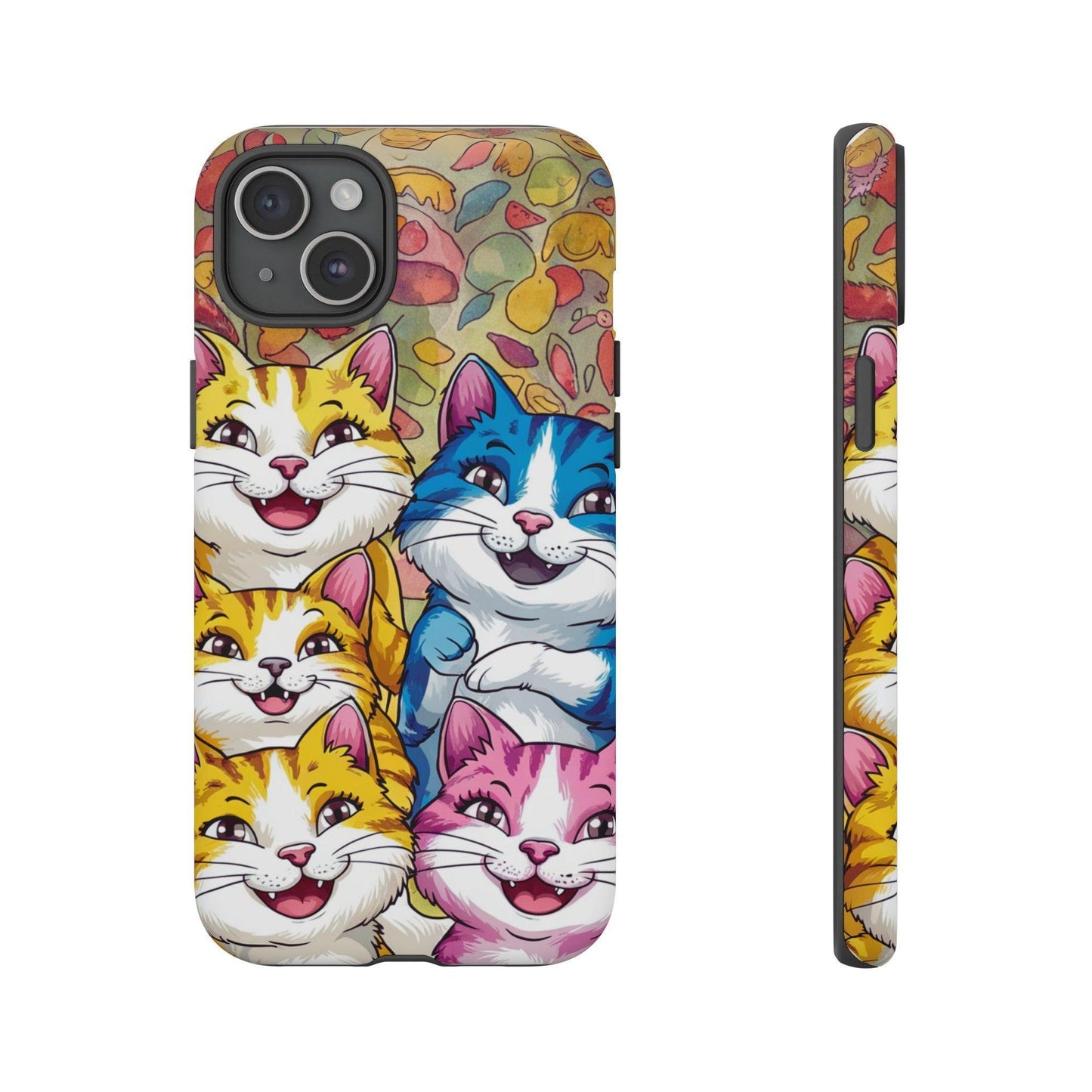 Cat Lovers Collection Tough Cellphone Case - Cosmic Creations by Karen