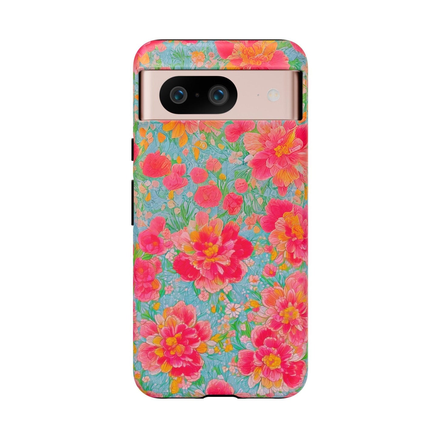 Tough Cellphone Case :" Eclectic Elegance Phone Case Collection" ( Floral patterns)