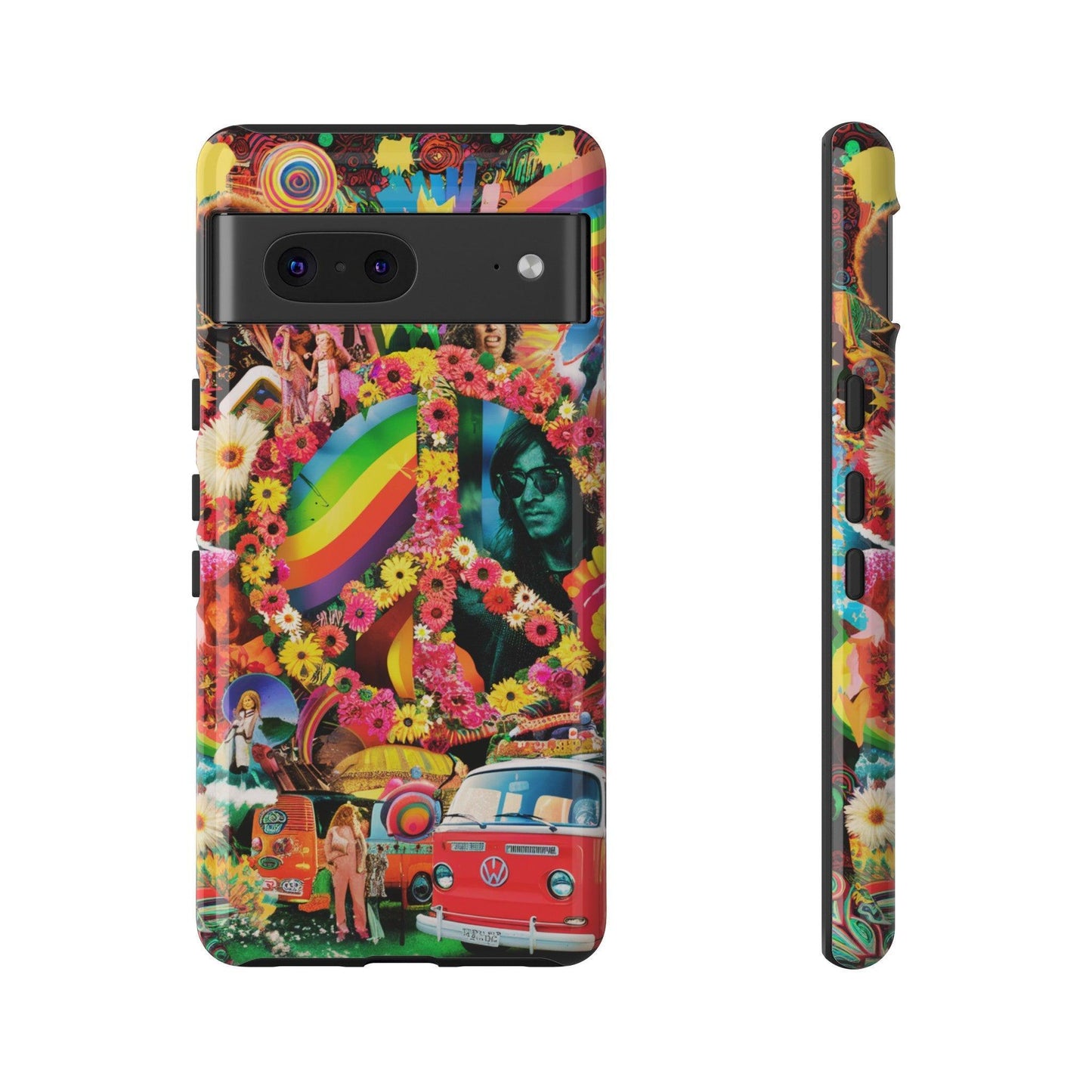 Tough Phone Case :" Eclectic Elegance Phone Case Collection" ( Hippie Style patterns)