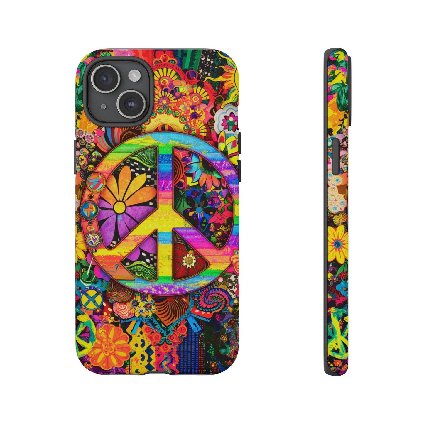 Tough Phone Case :" Eclectic Elegance Phone Case Collection" ( Hippie Style patterns)