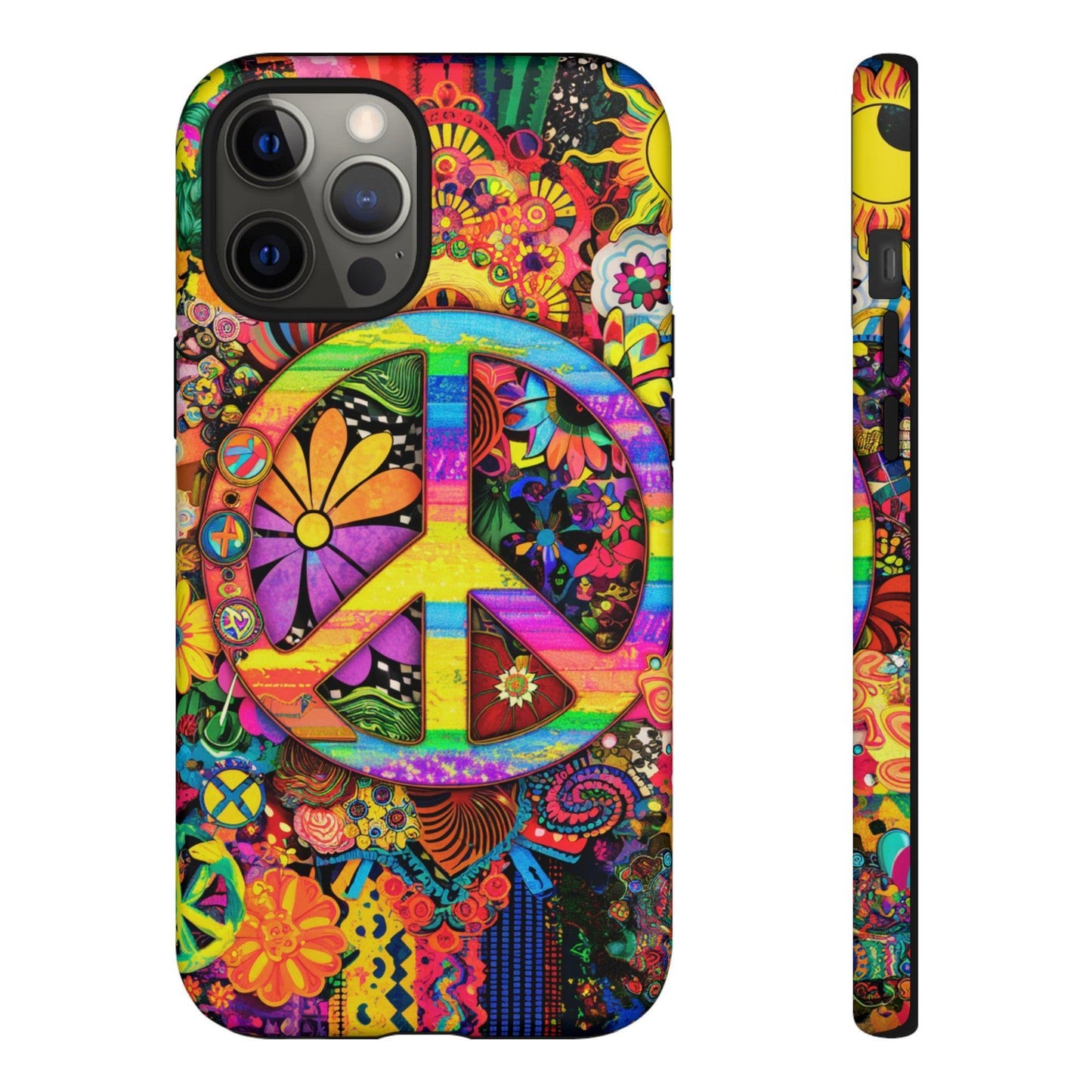 Tough Phone Case :" Eclectic Elegance Phone Case Collection" ( Hippie Style patterns)