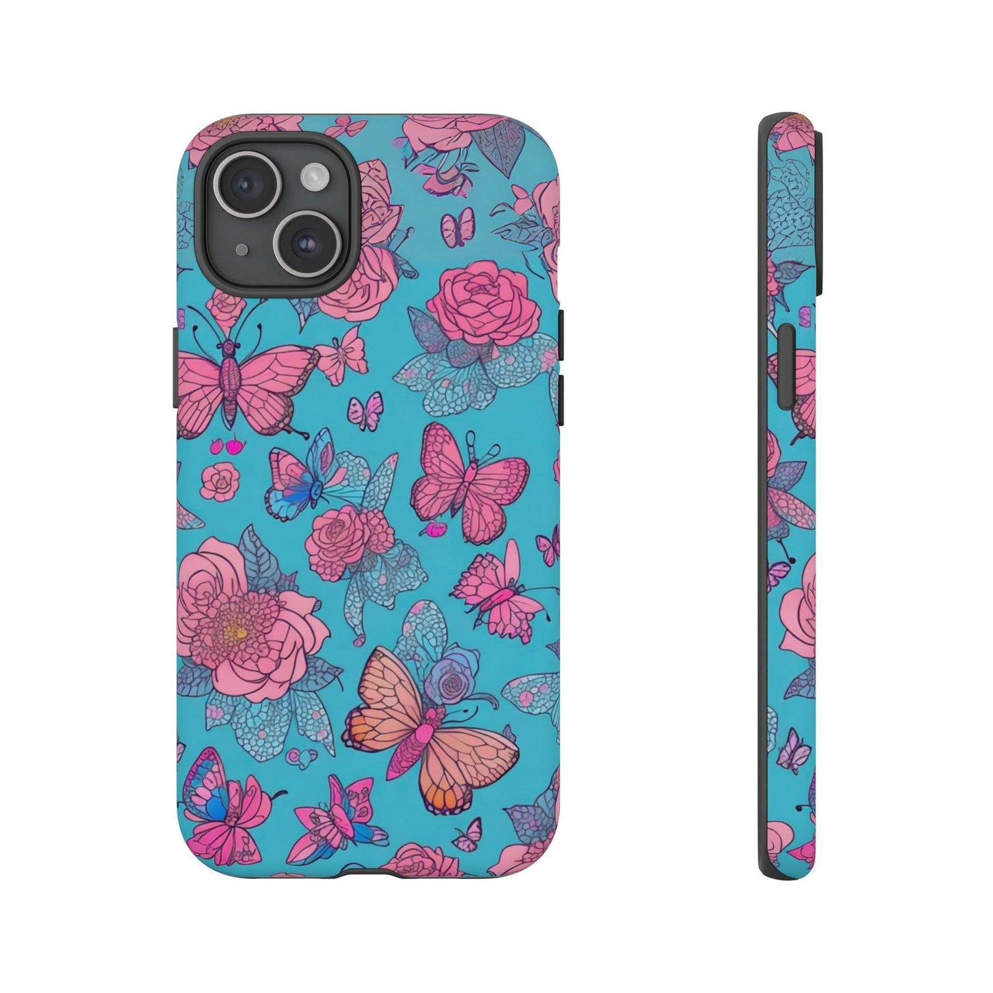 Tough Cellphone Case :" Eclectic Elegance Phone Case Collection" ( Floral patterns)